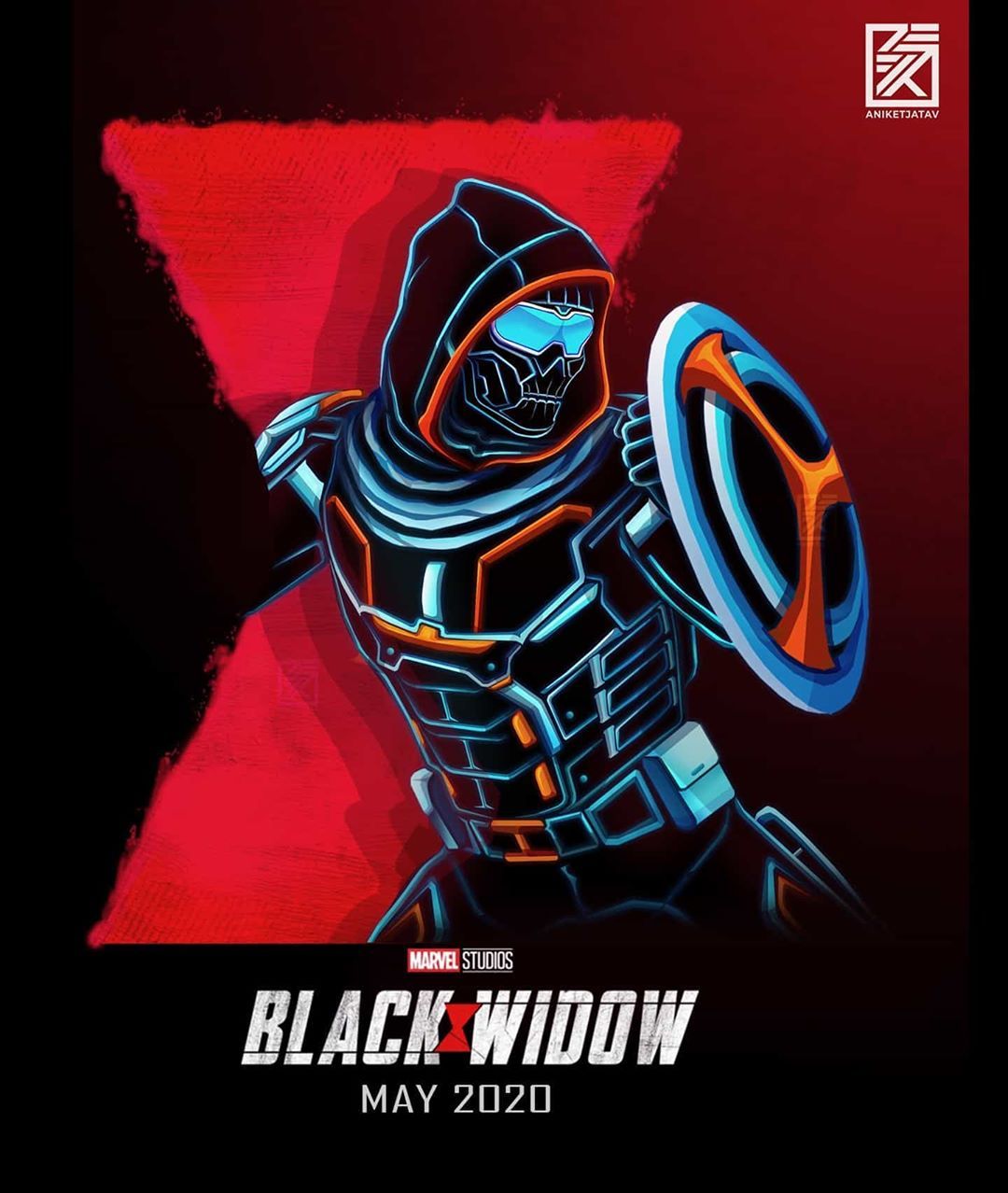 Black Widow Vs Taskmaster Poster Wallpapers