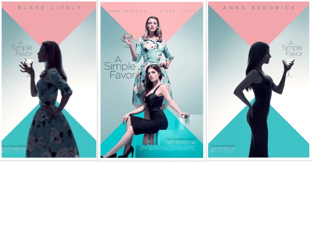 Blake Lively A Simple Favor 2018 Movie Poster Wallpapers