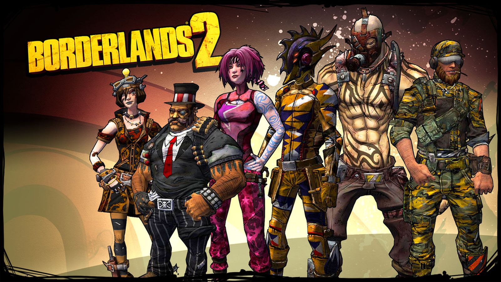 Borderlands 2022 Character Key Art Wallpapers