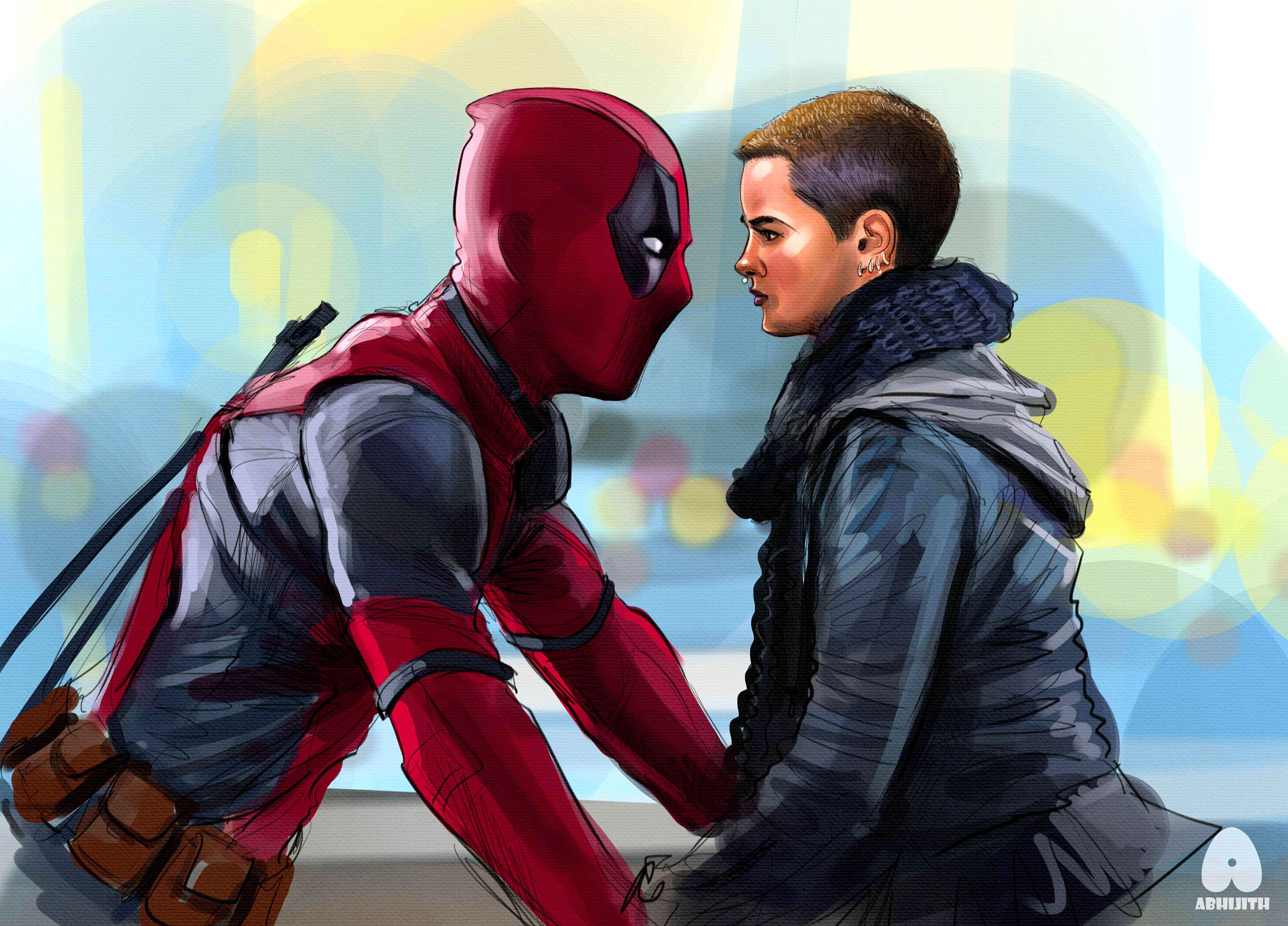 Brianna Hildebrand As Negasonic Teenage Warhead In Deadpool 2 Wallpapers