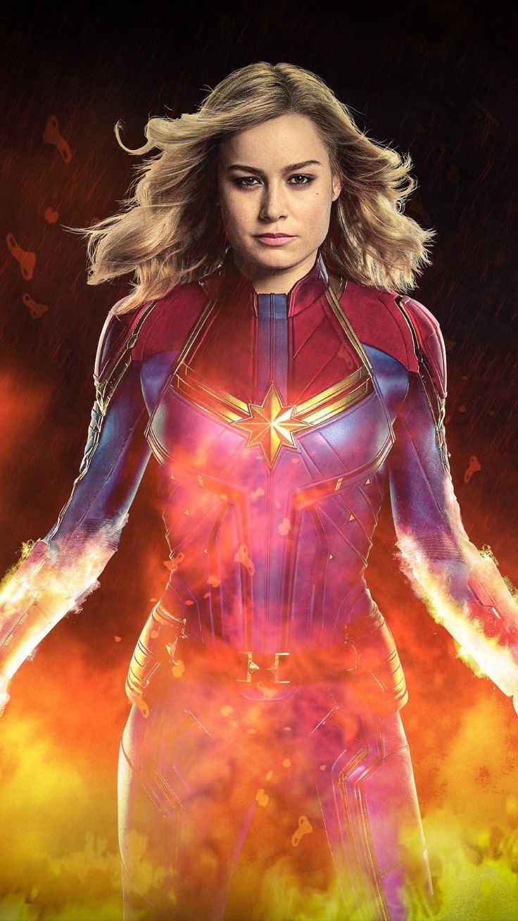 Brie Larson 2018 Captain Marvel Artwork Wallpapers