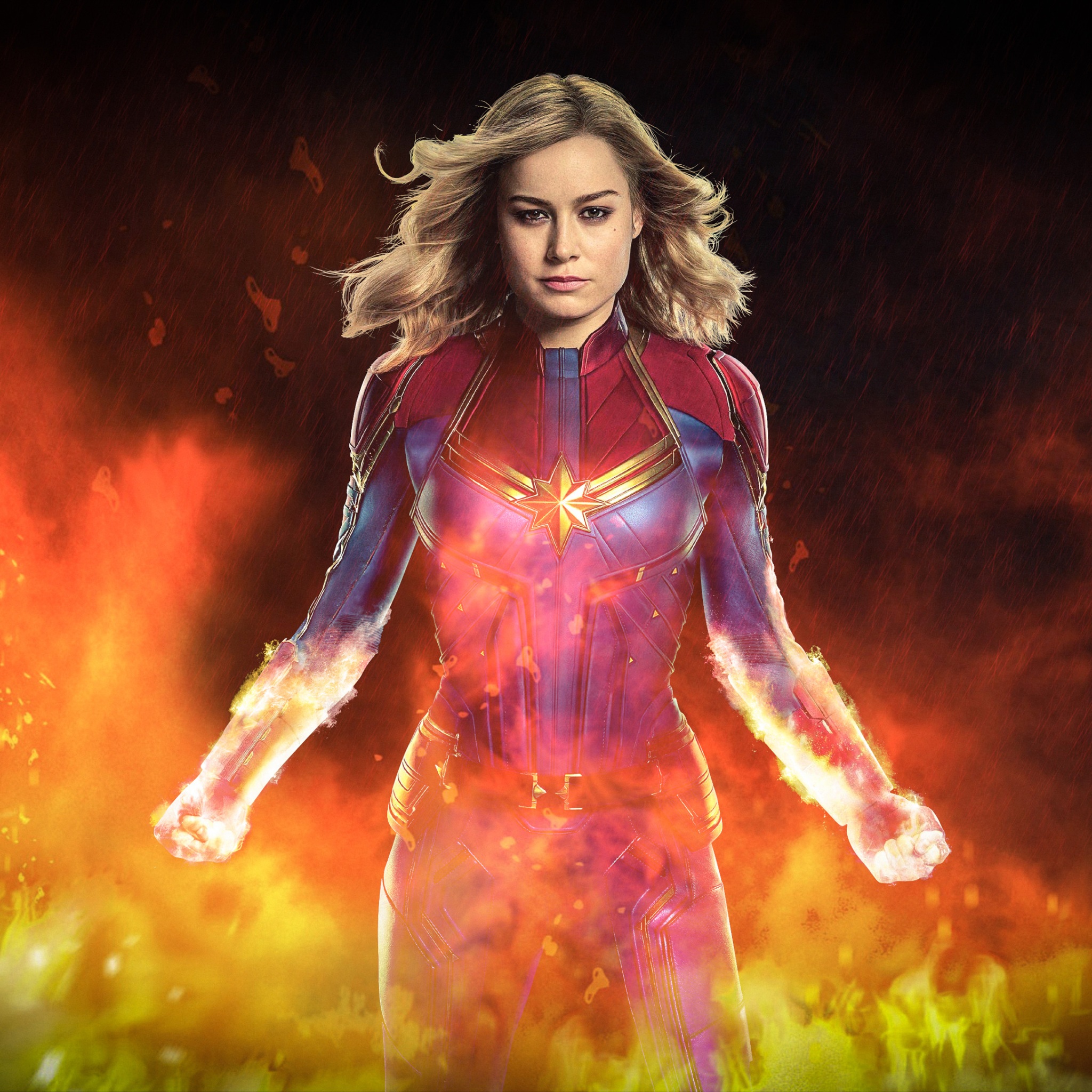 Brie Larson As Carol Danvers In Captain Marvel Wallpapers