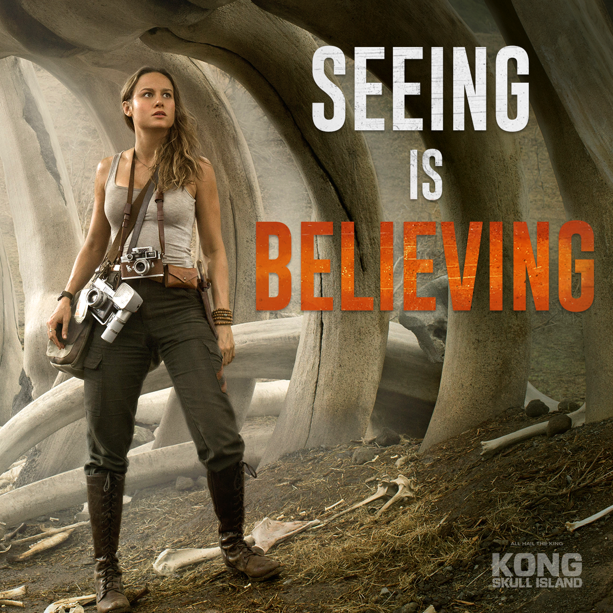 Brie Larson In 2017 Kong Skull Island Wallpapers