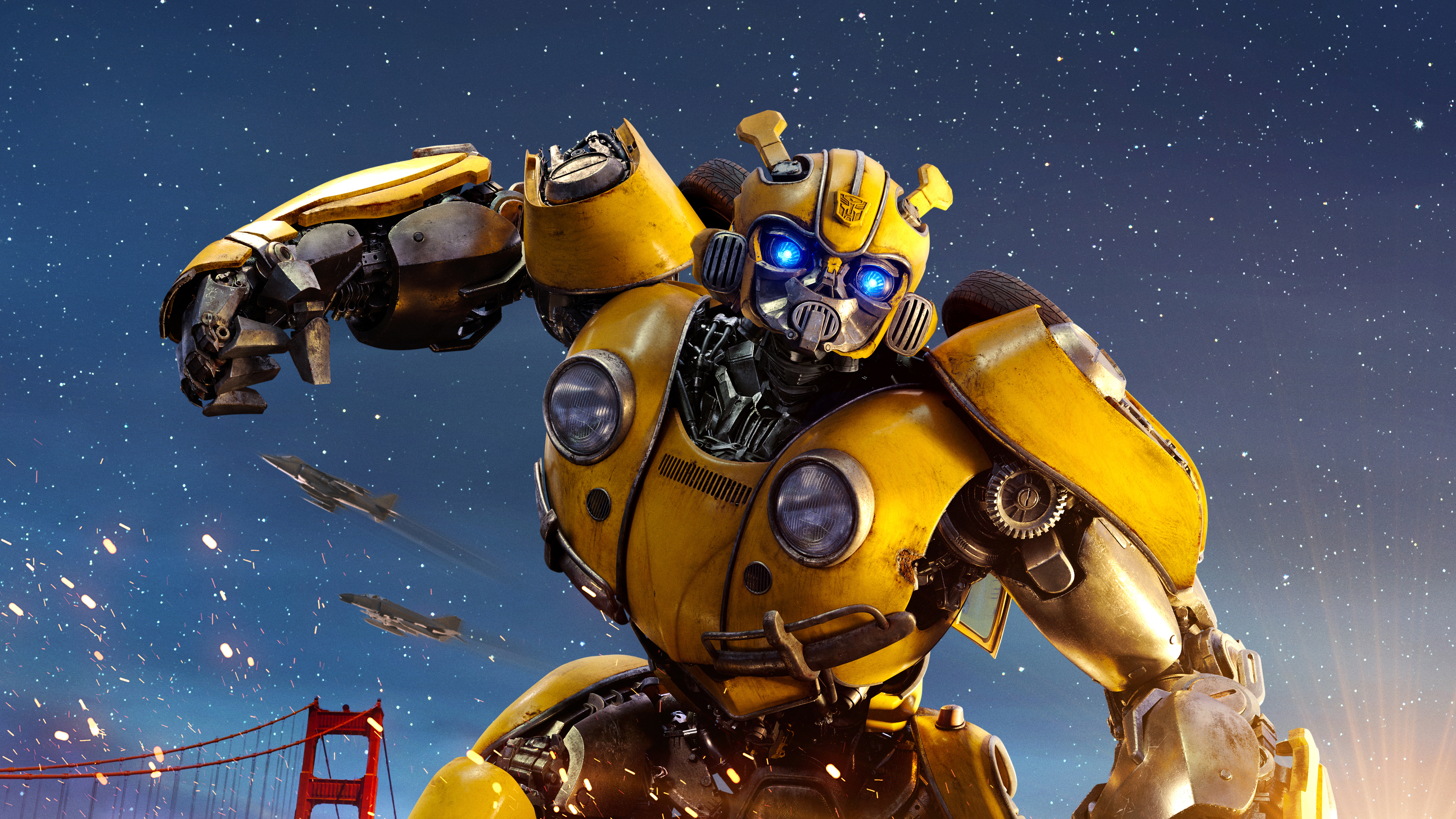 Bumblebee Movie Official Poster Wallpapers