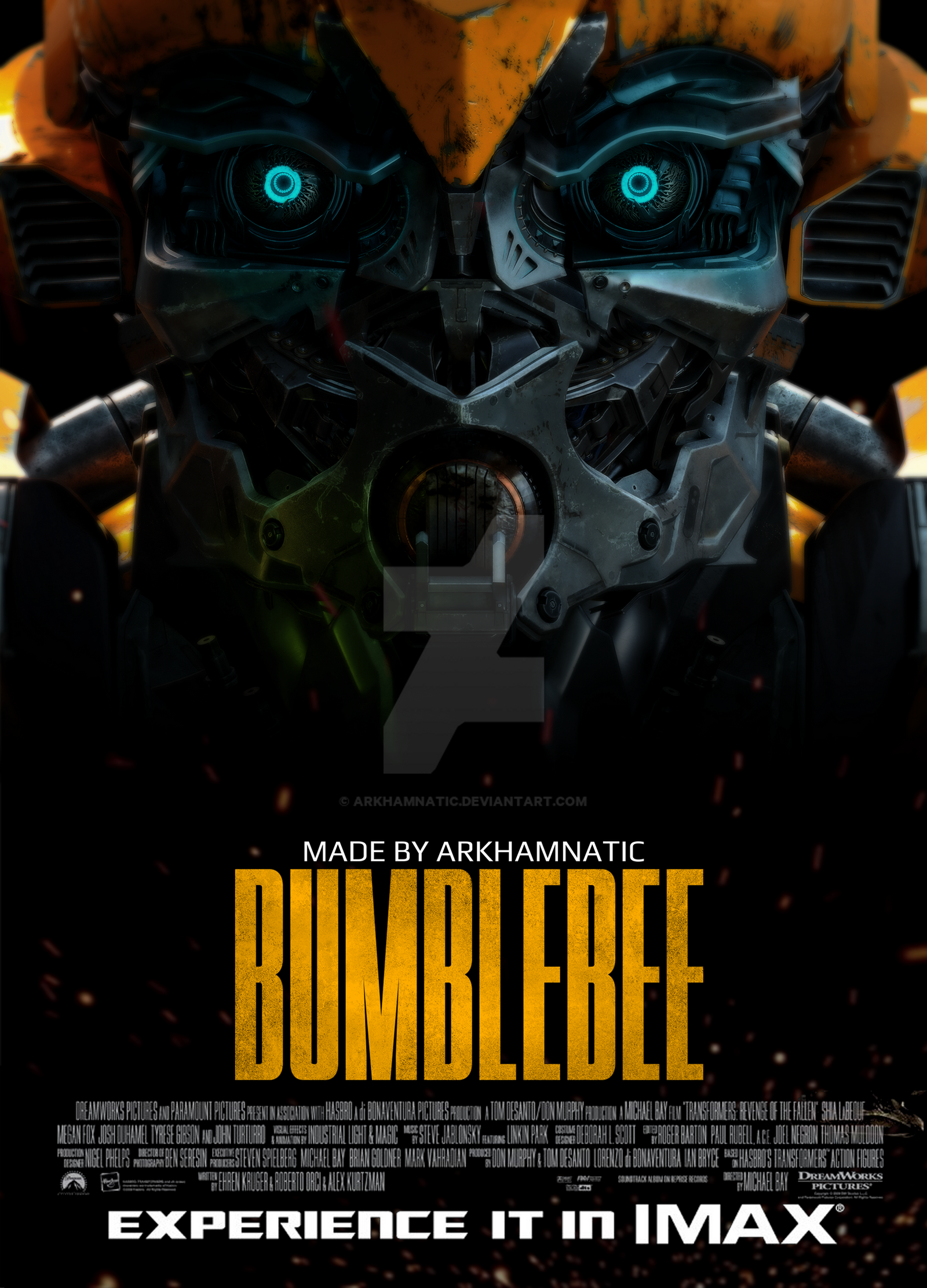 Bumblebee Movie Official Poster Wallpapers