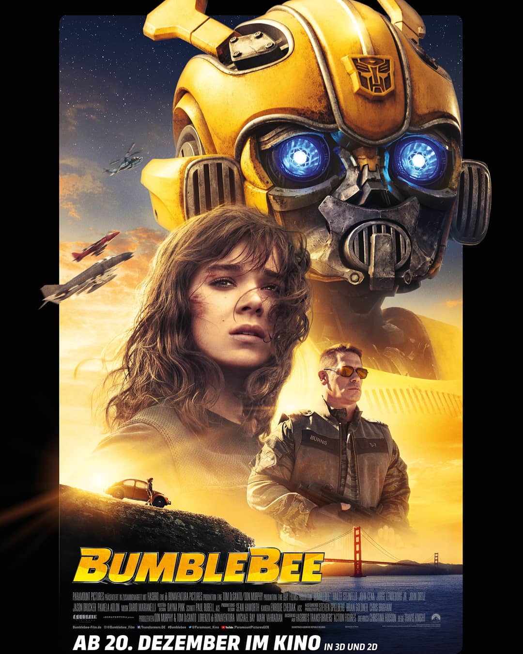 Bumblebee Movie Official Poster Wallpapers