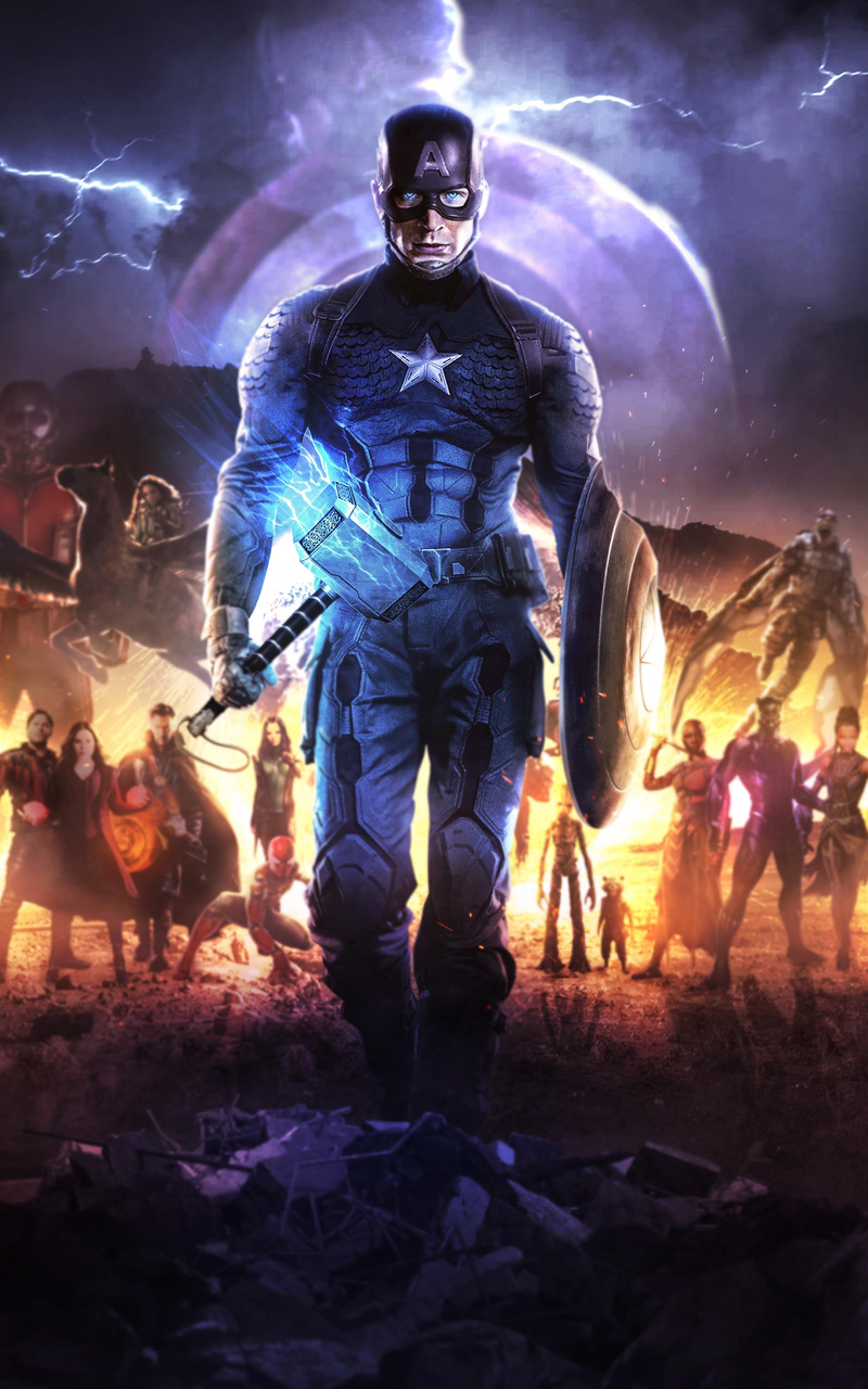 Captain America Avengers Endgame Wallpapers