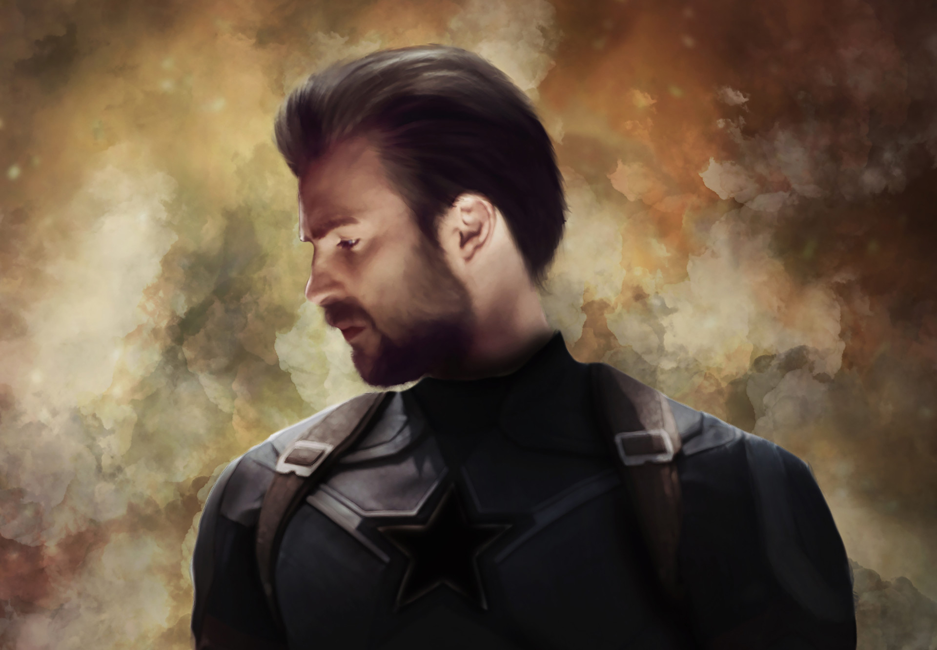 Captain America Avengers Infinity War Artwork Wallpapers