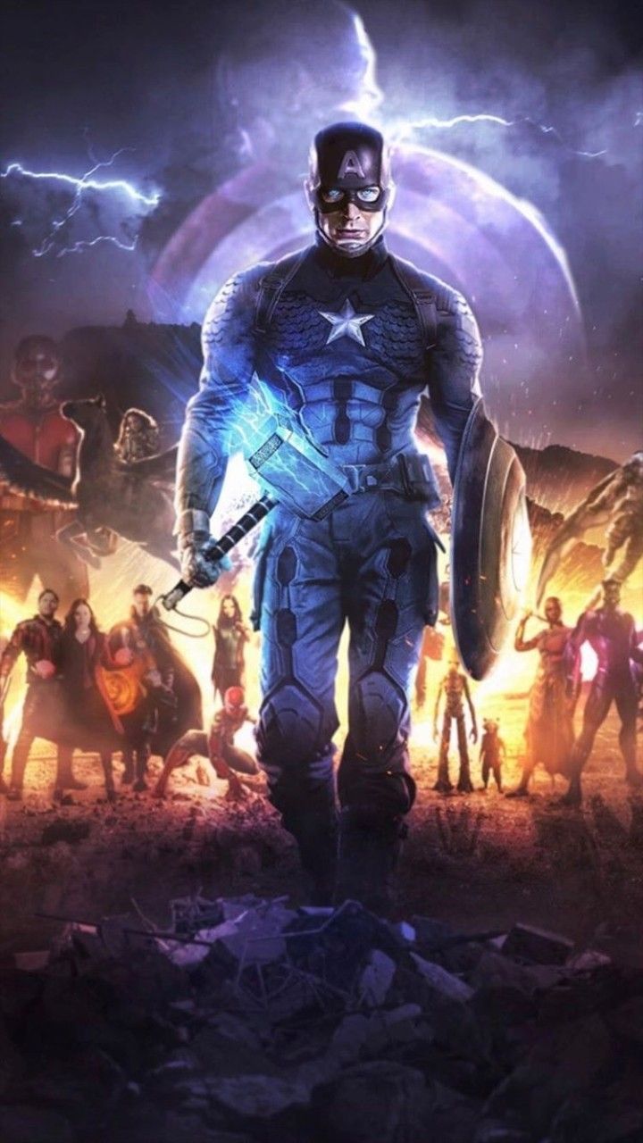 Captain America Vs Captain America Avengers Endgame Art Wallpapers