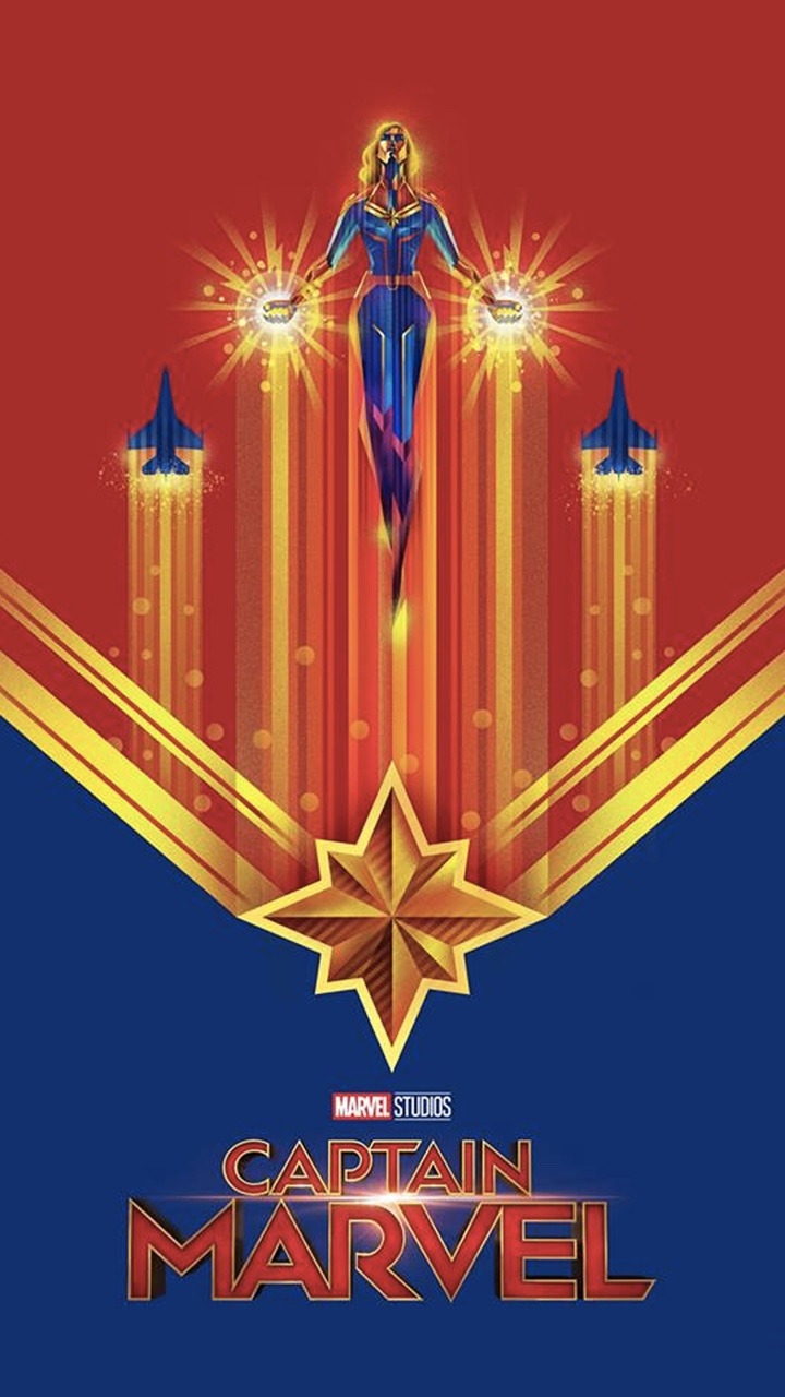 Captain Marvel 2 Logo Wallpapers