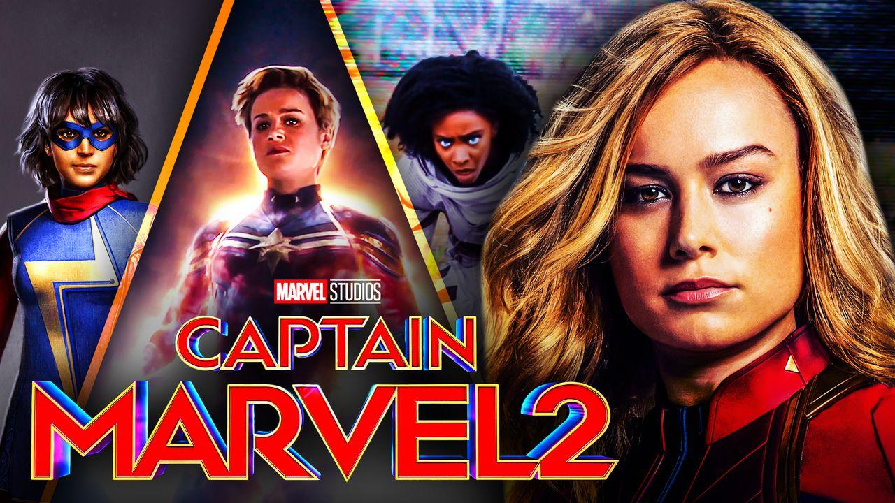 Captain Marvel 2 Logo Wallpapers