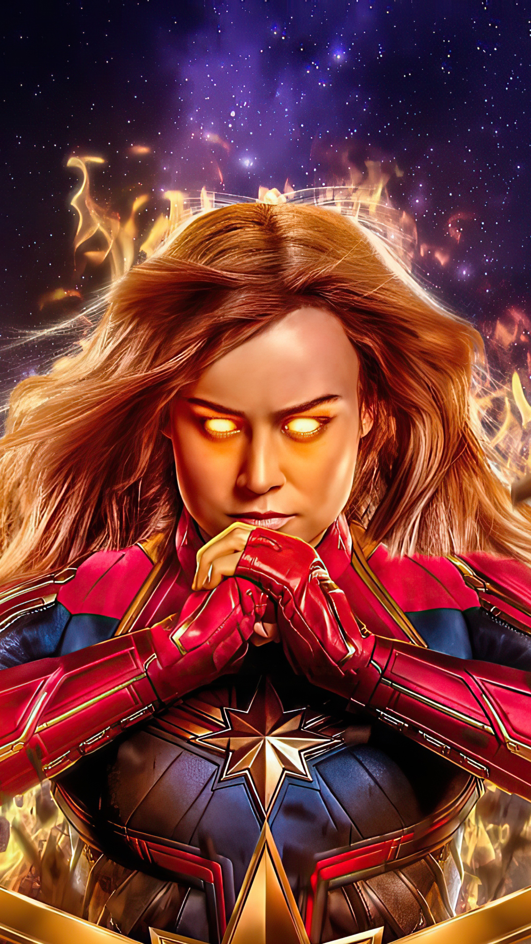 Captain Marvel Digital Art 2018 Wallpapers