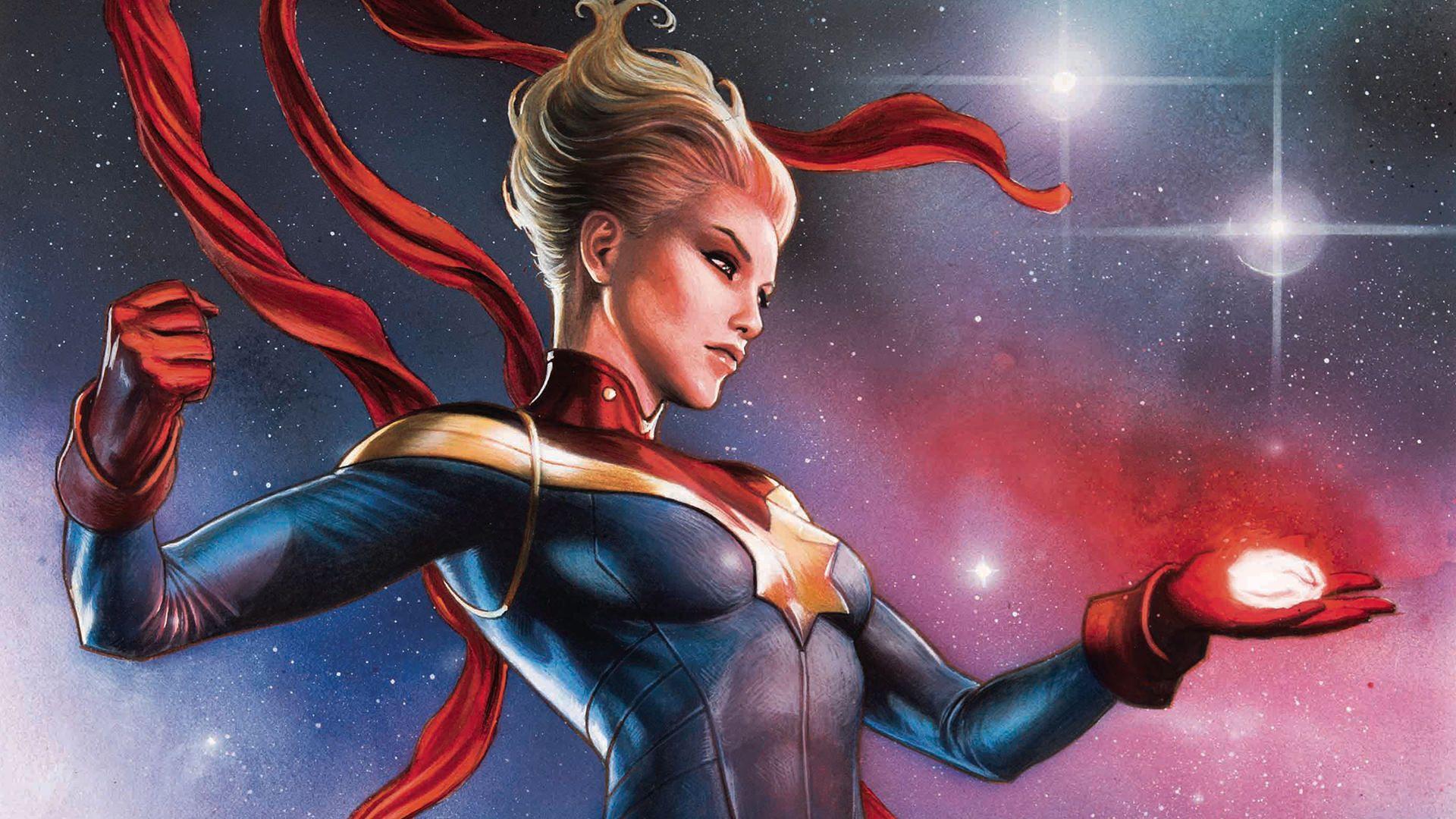 Captain Marvel Digital Art 2018 Wallpapers