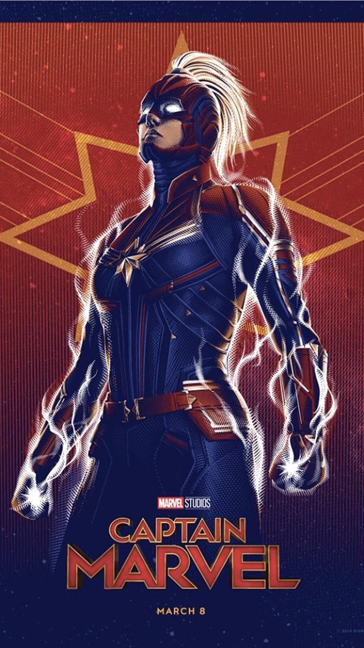 Captain Marvel Digital Art 2018 Wallpapers