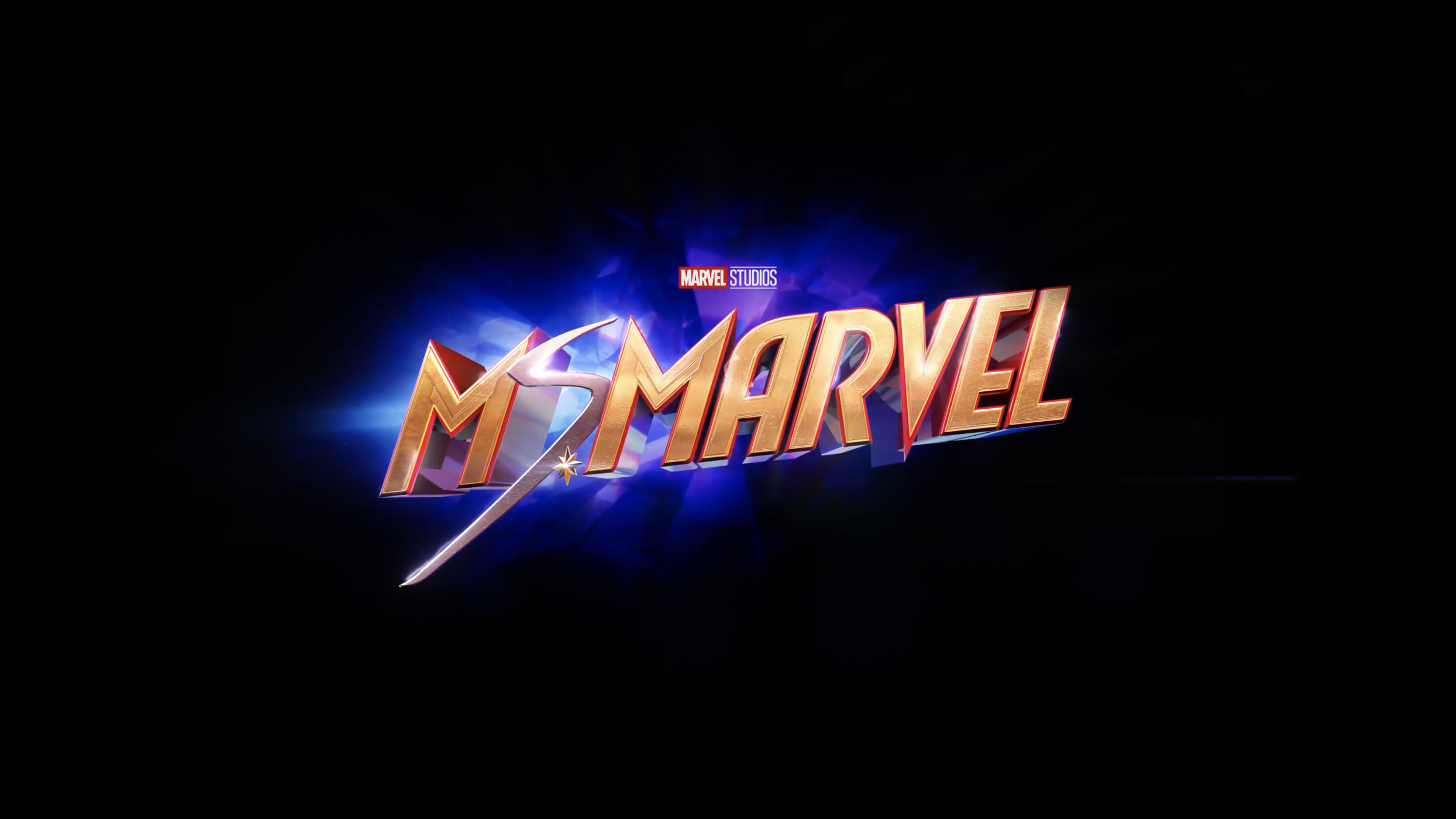 Captain Marvel Logo 4K Wallpapers