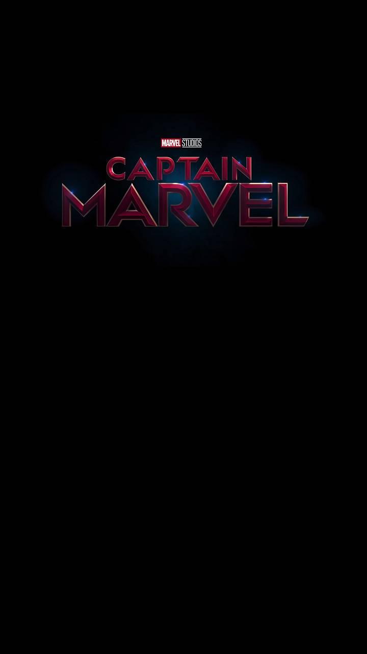 Captain Marvel Logo 4K Wallpapers