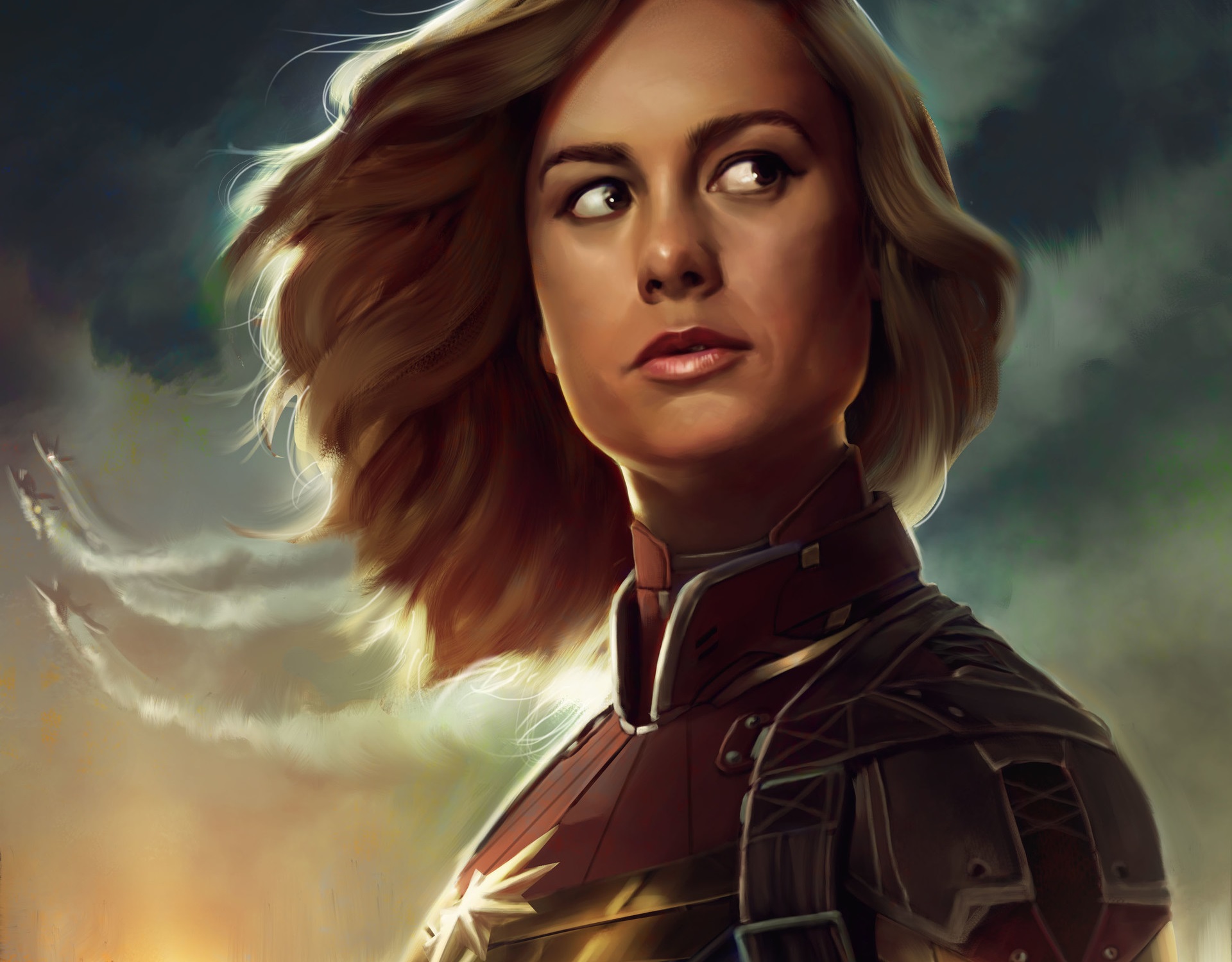 Captain Marvel Movie All Superheroes Wallpapers