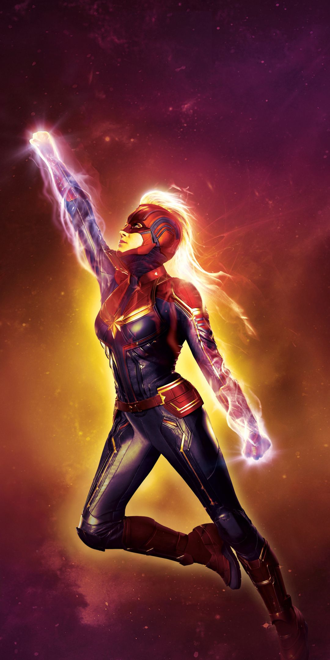 Captain Marvel Teaser Poster Art Wallpapers