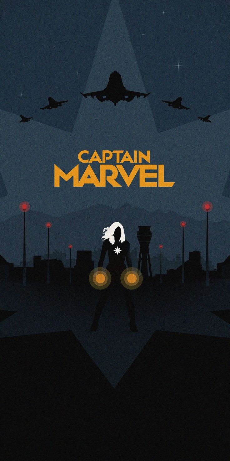 Captain Marvel Teaser Poster Art Wallpapers