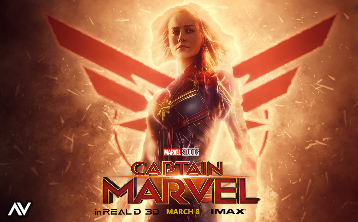 Captain Marvel Teaser Poster Art Wallpapers