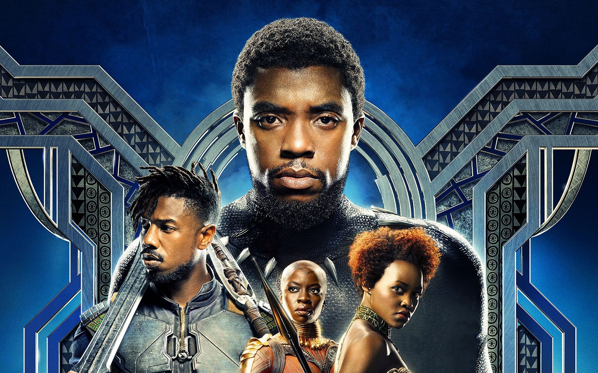 Chadwick Boseman As Black Panther 2018 Movie Wallpapers