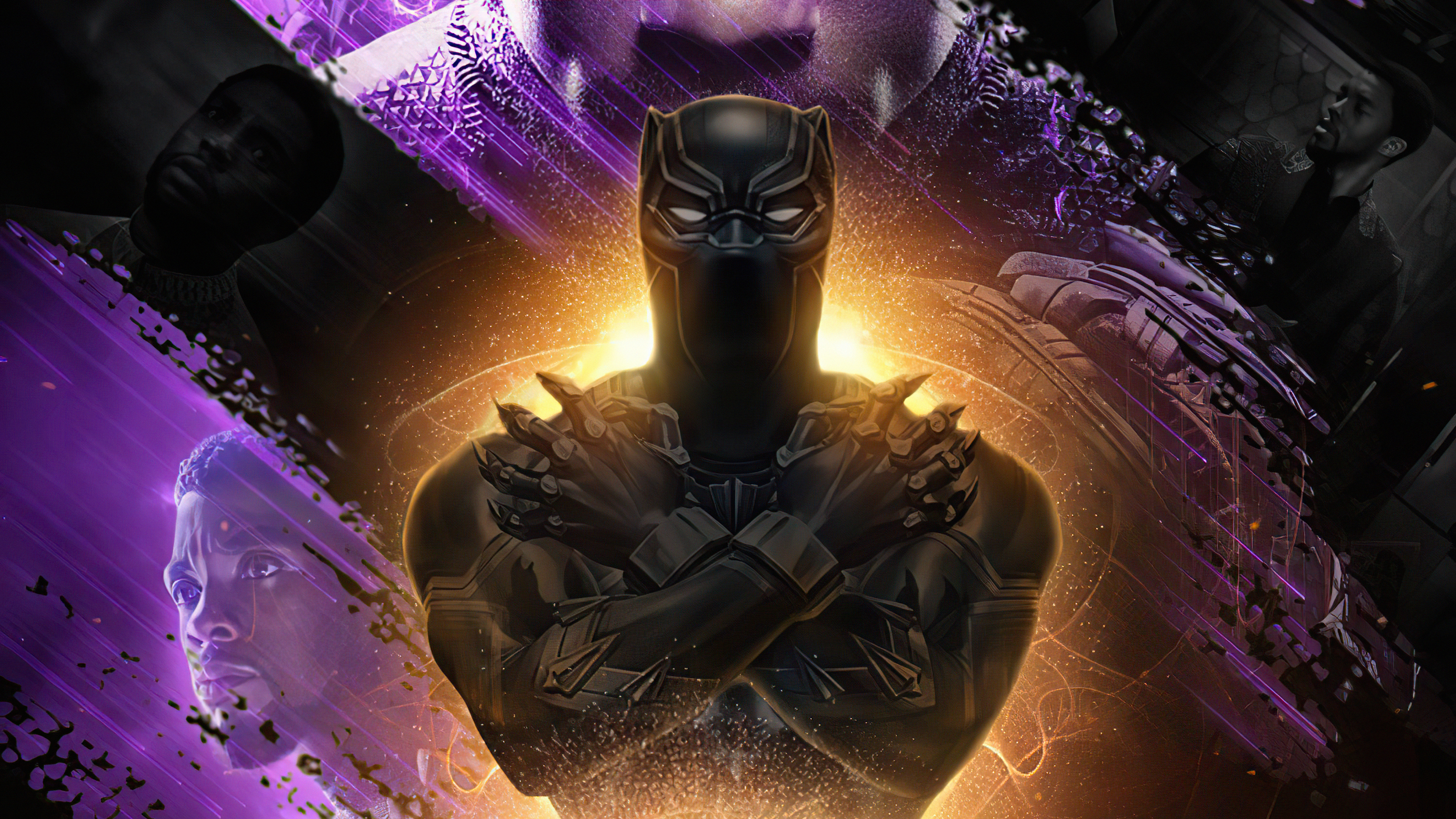 Chadwick Boseman In Black Panther Wallpapers