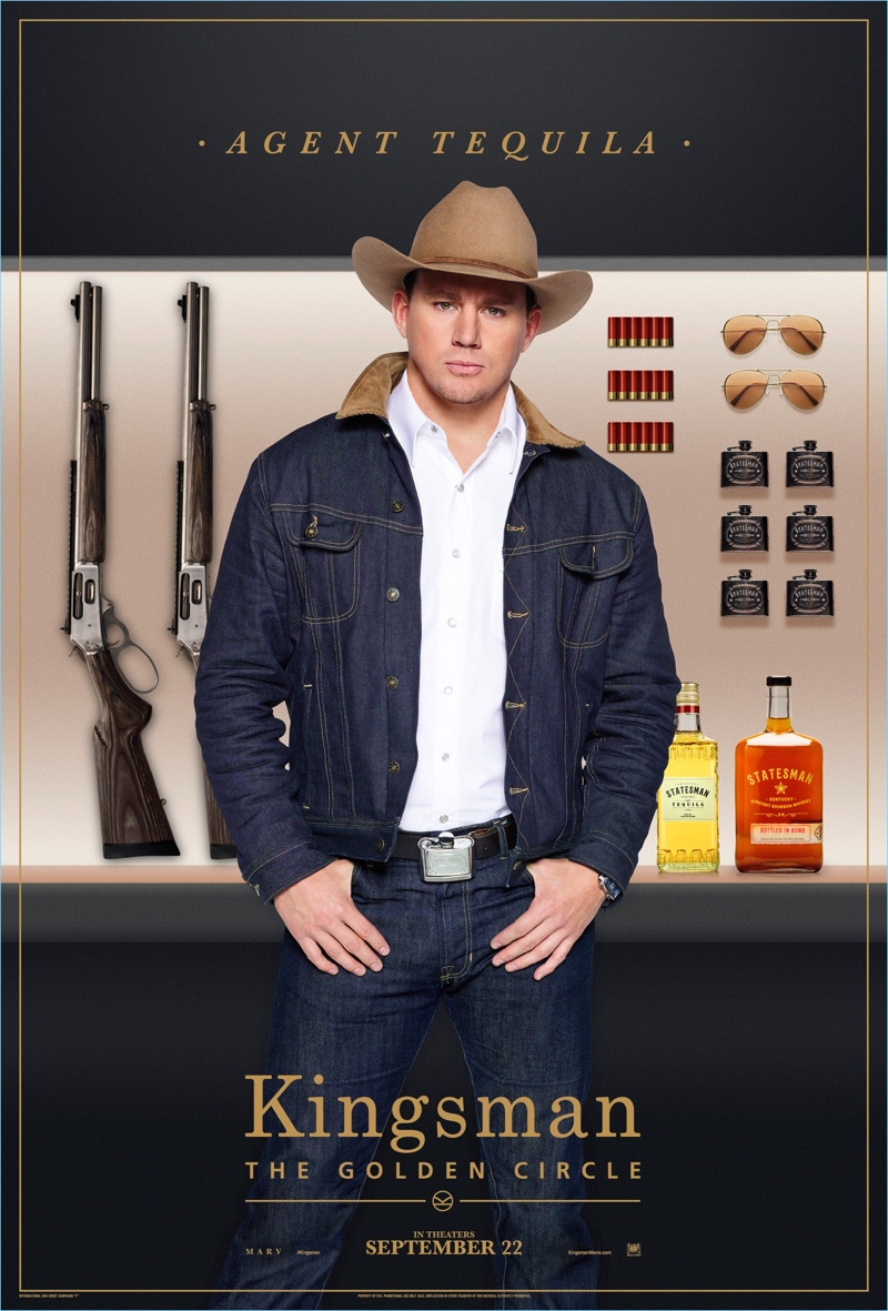 Channing Tatum As Agent Tequila Kingsman The Golden Circle Wallpapers