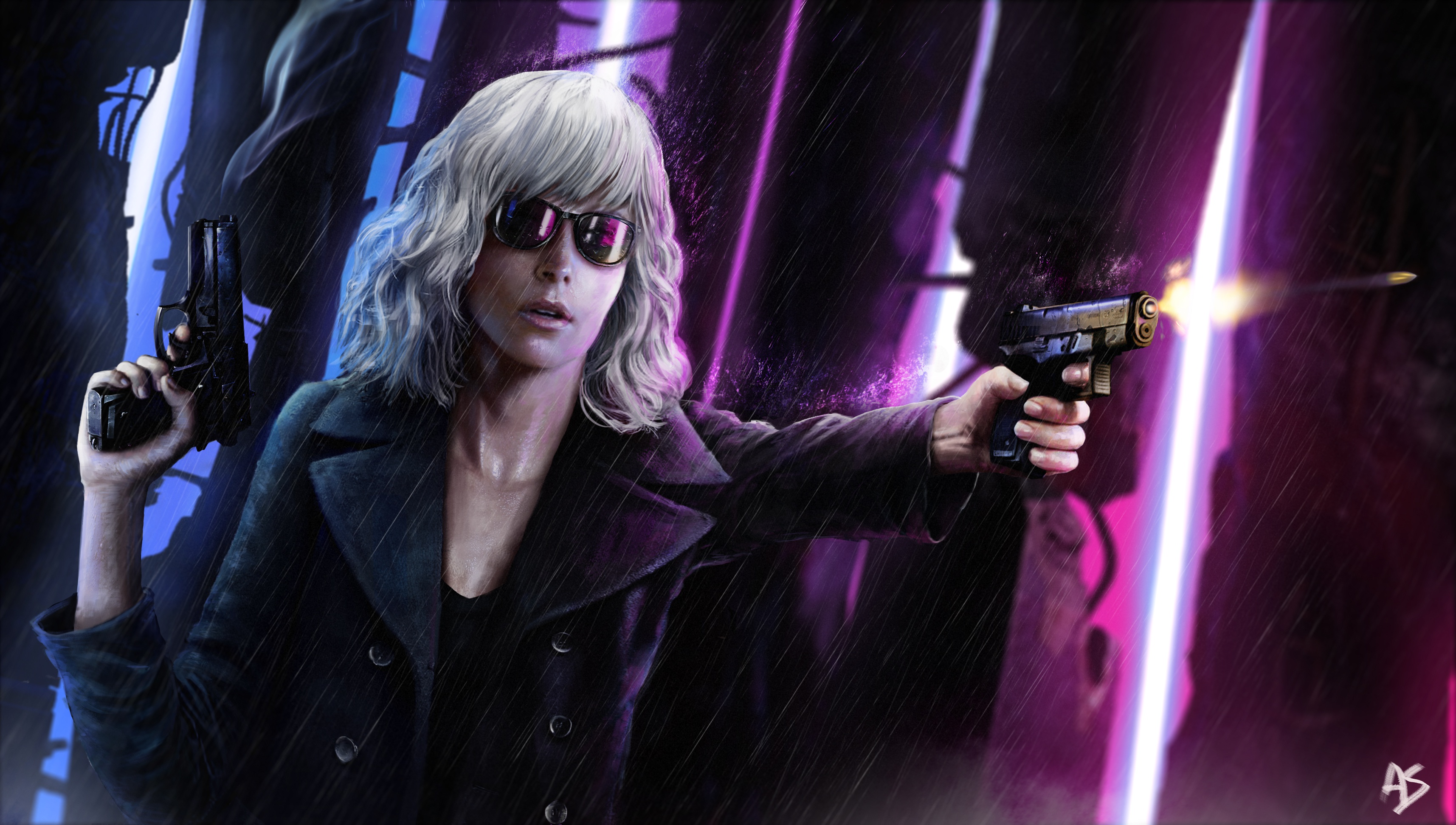 Charlize Theron In Atomic Blonde Wallpapers