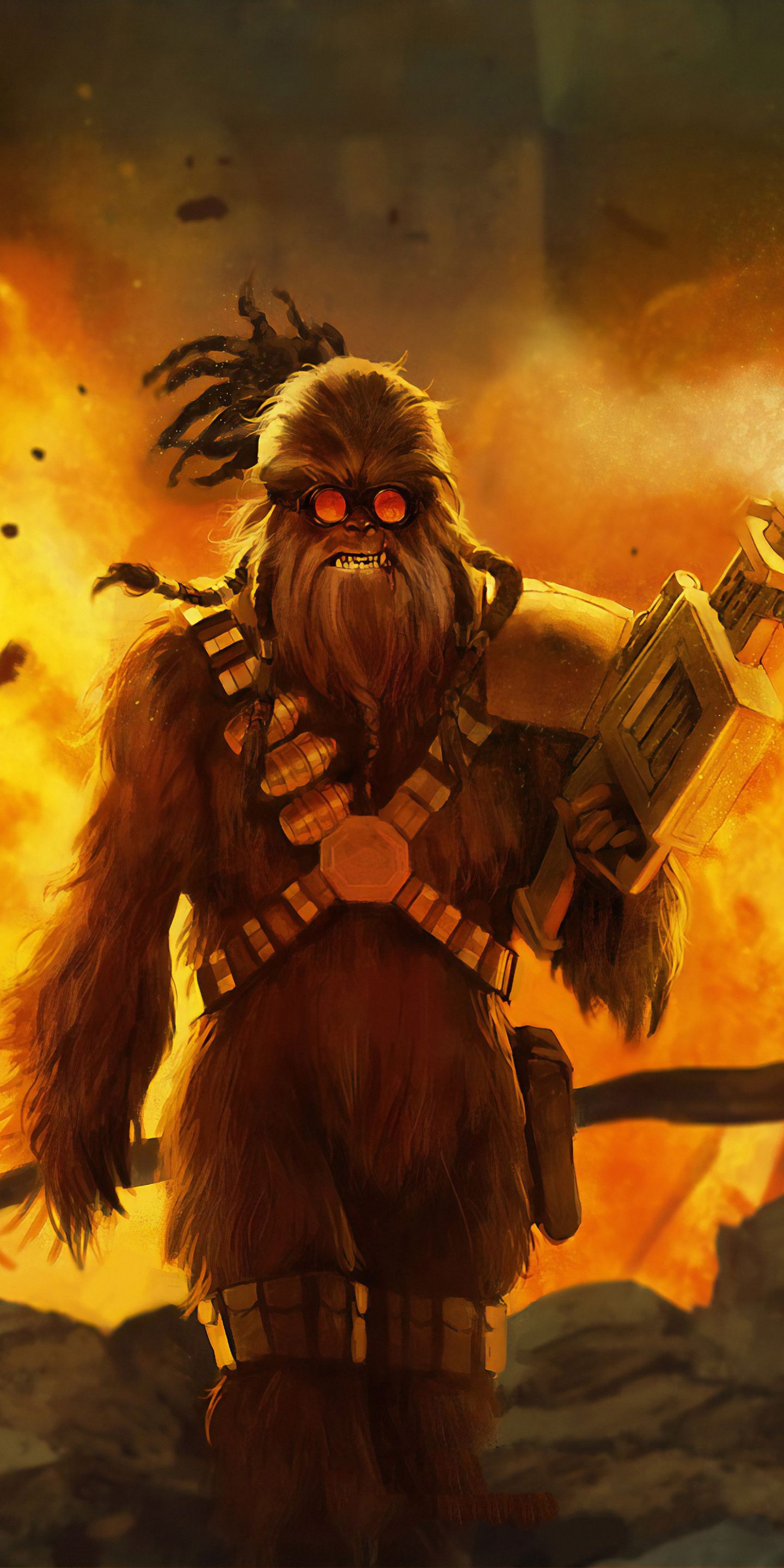 Chewbacca Star Wars Art Wallpapers