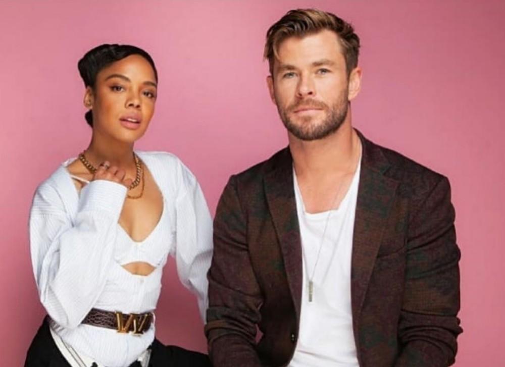 Chris Hemsworth And Tessa Thompson Men In Black 4 Wallpapers