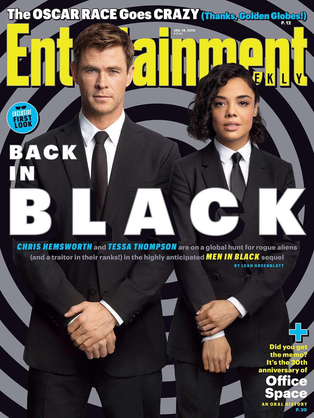 Chris Hemsworth And Tessa Thompson Men In Black 4 Wallpapers