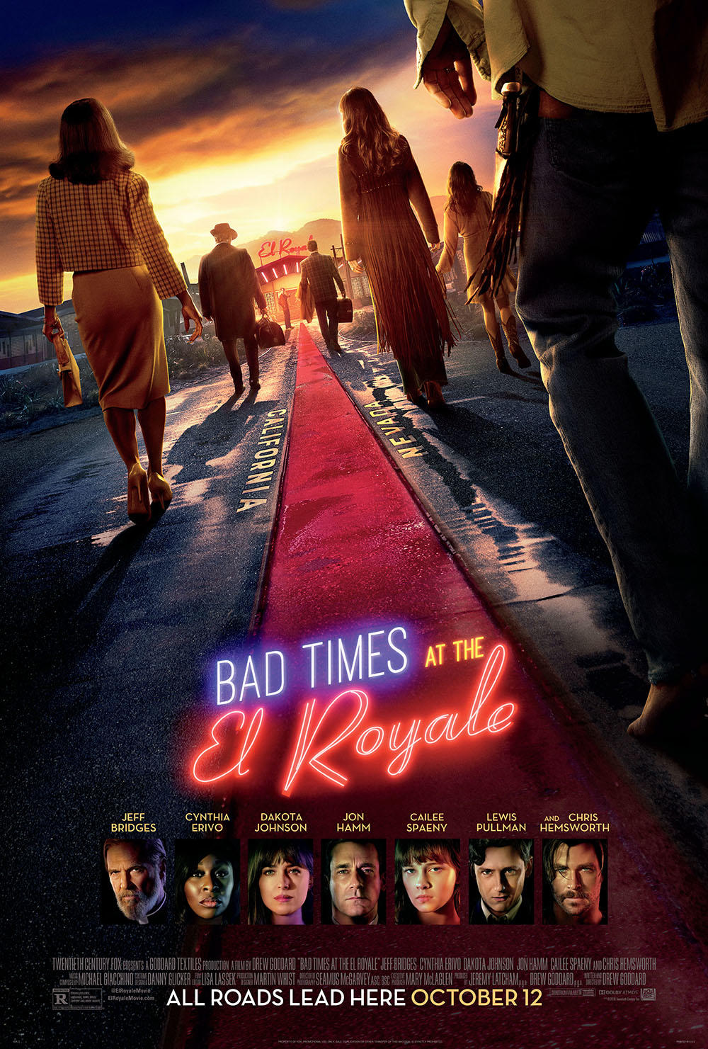 Chris Hemsworth Bad Times At The El Royale 2018 Wallpapers