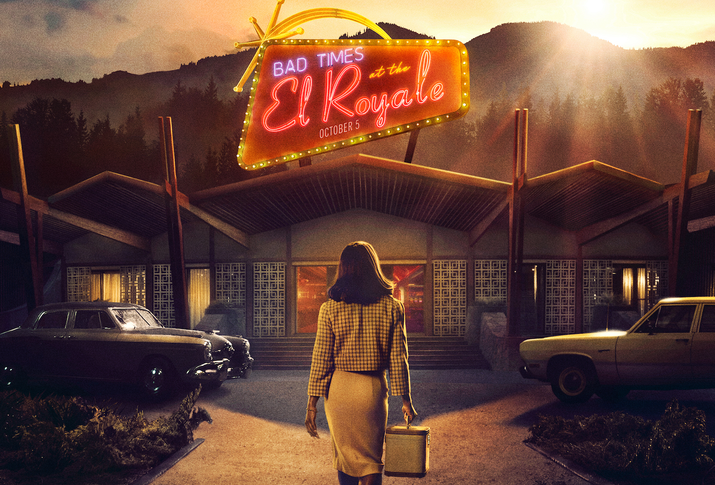 Chris Hemsworth In Bad Times At The El Royale 2018 Movie Wallpapers