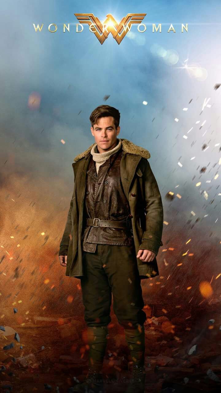 Chris Pine As Steve Trevor In Wonder Woman 2 Wallpapers