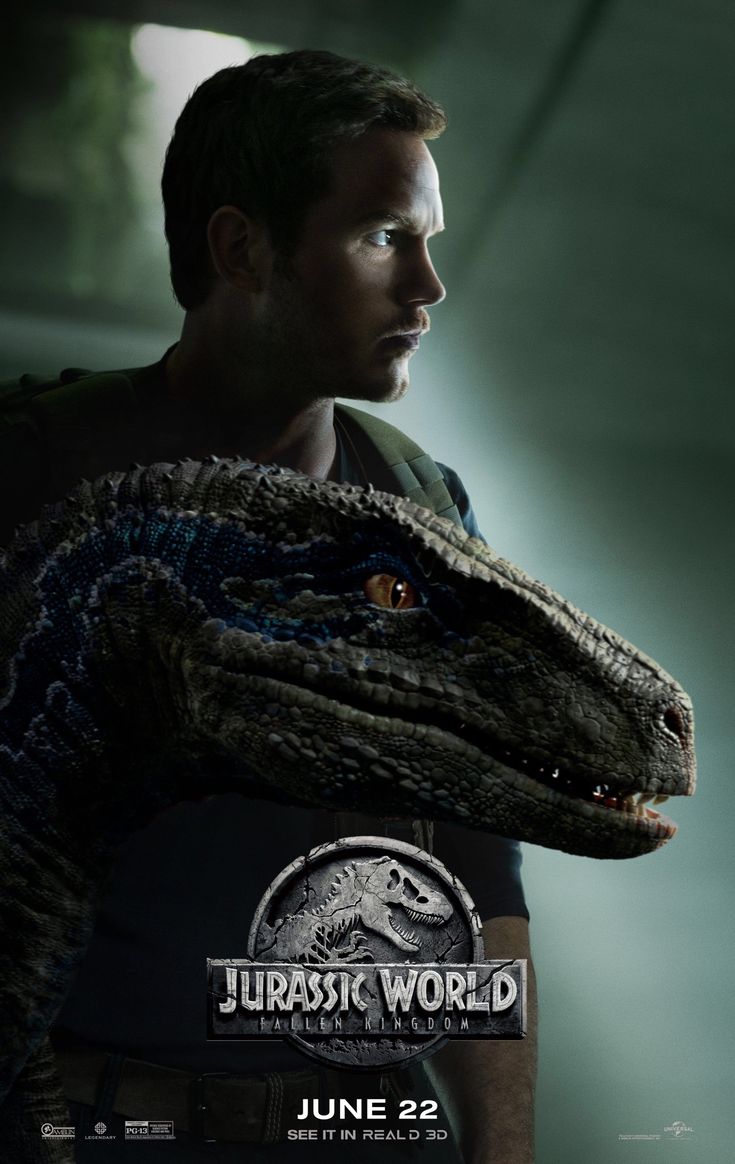 Chris Pratt And Little Raptor Jurassic World Wallpapers