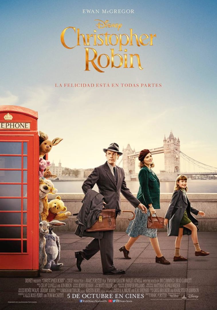 Christopher Robin 2018 Movie Poster Wallpapers