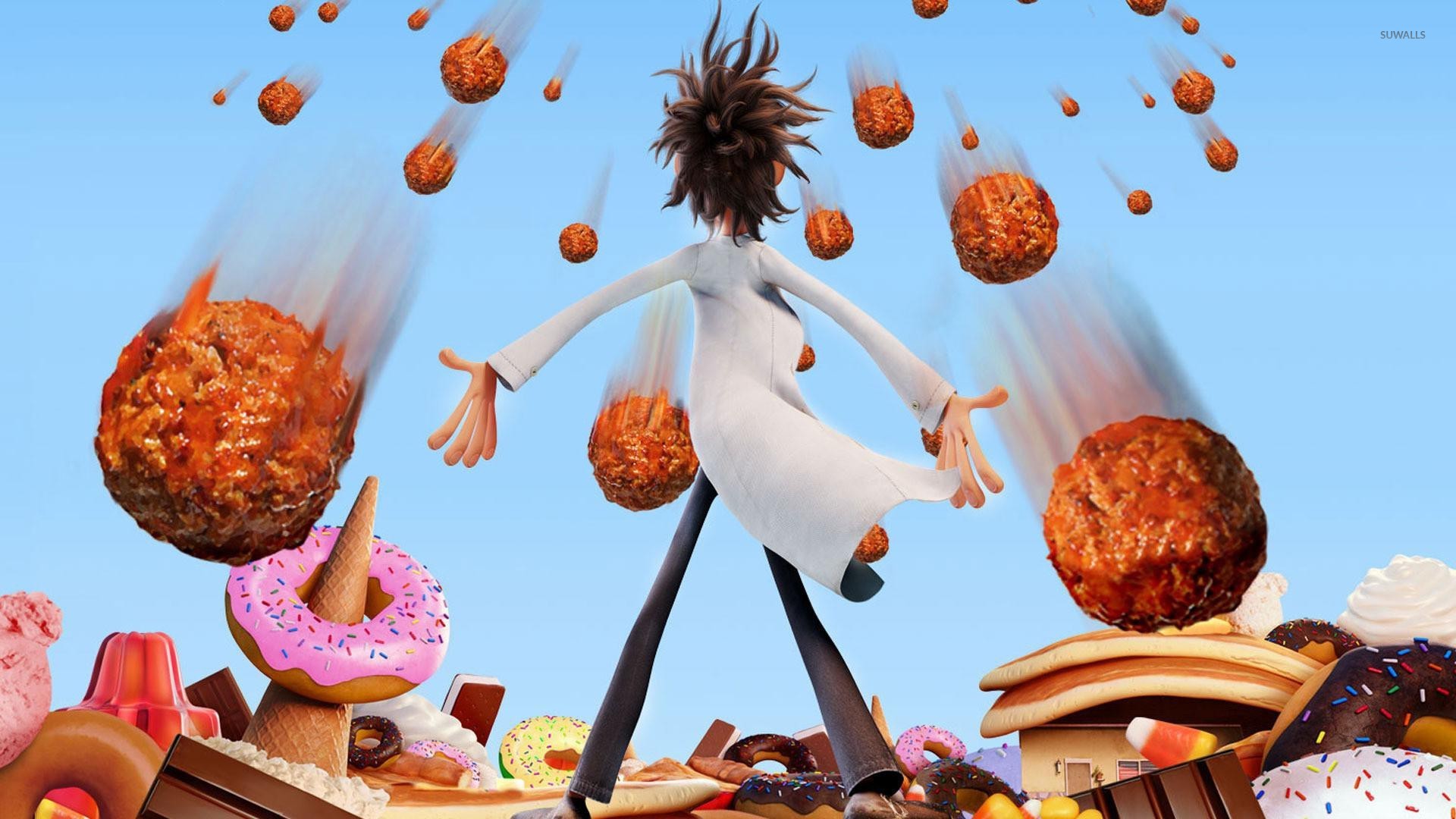 Cloudy With A Chance Of Meatballs Wallpapers