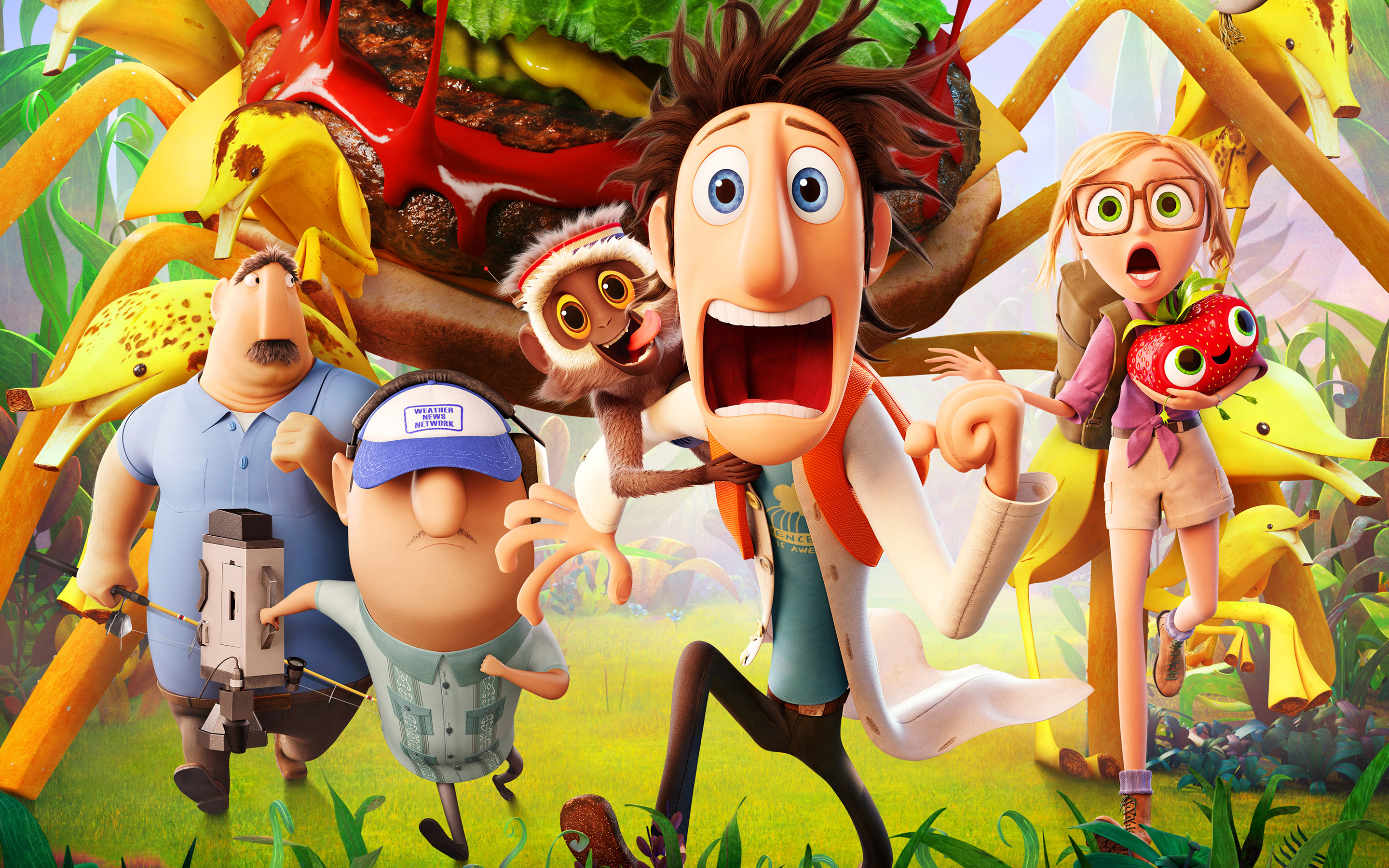 Cloudy With A Chance Of Meatballs 2 Wallpapers