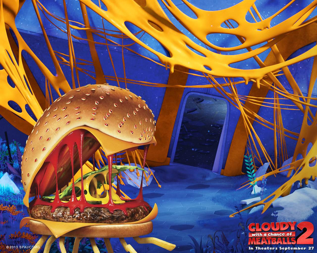 Cloudy With A Chance Of Meatballs 2 Wallpapers