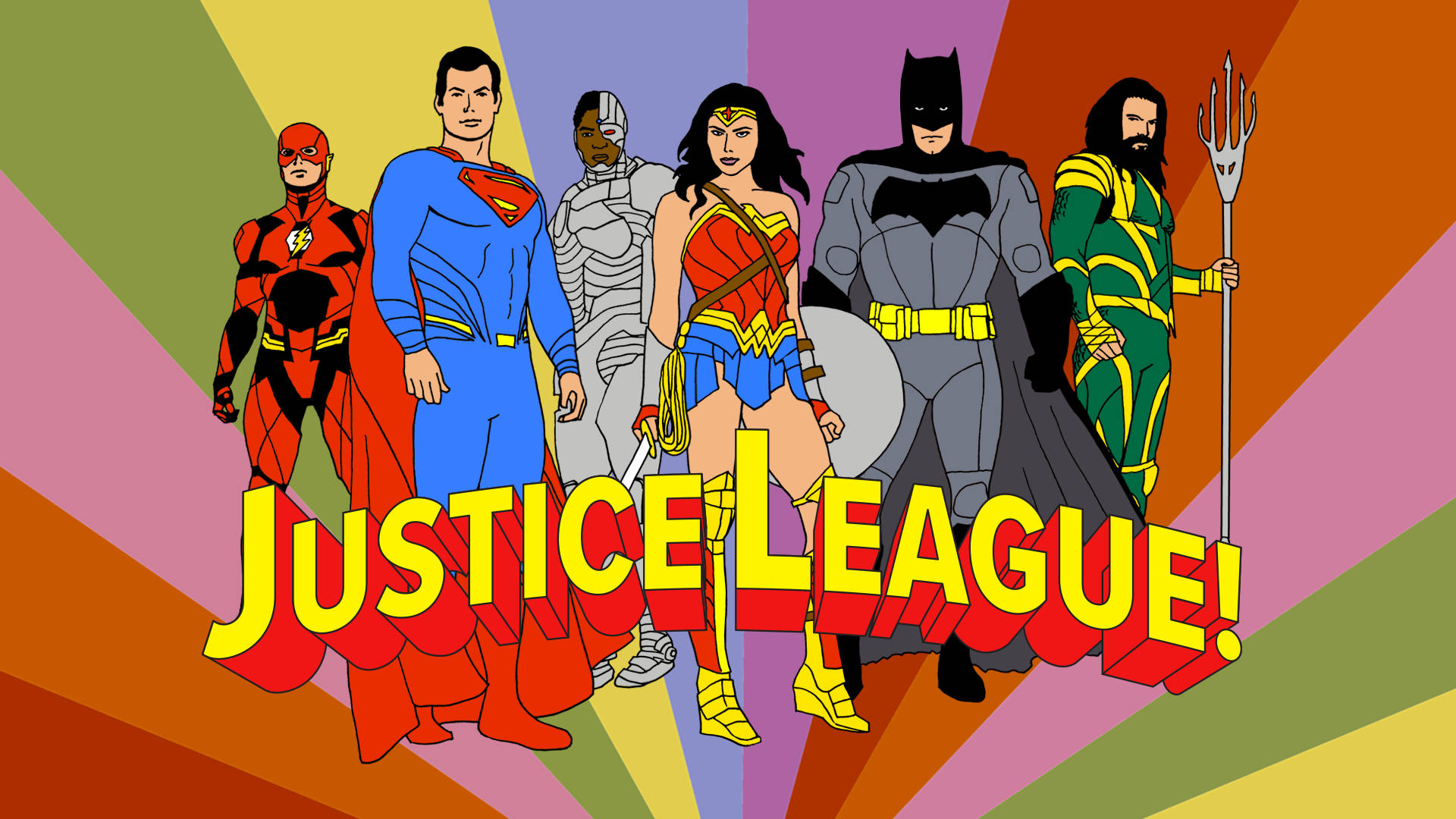 Cool Justice League Illustration Wallpapers