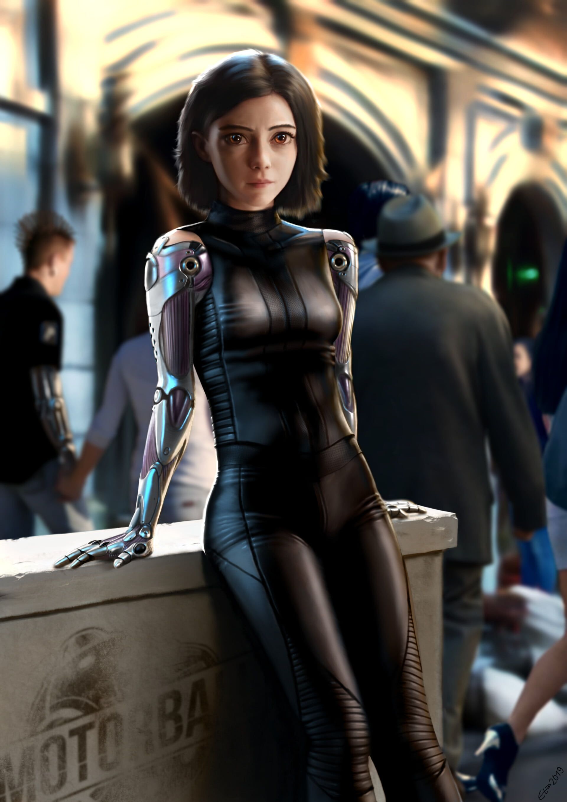 Cyborg Alita Battle Angel Wallpapers