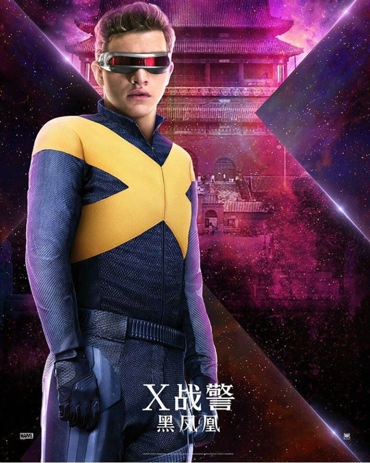 Cyclops X-Men Dark Phoenix Poster Wallpapers