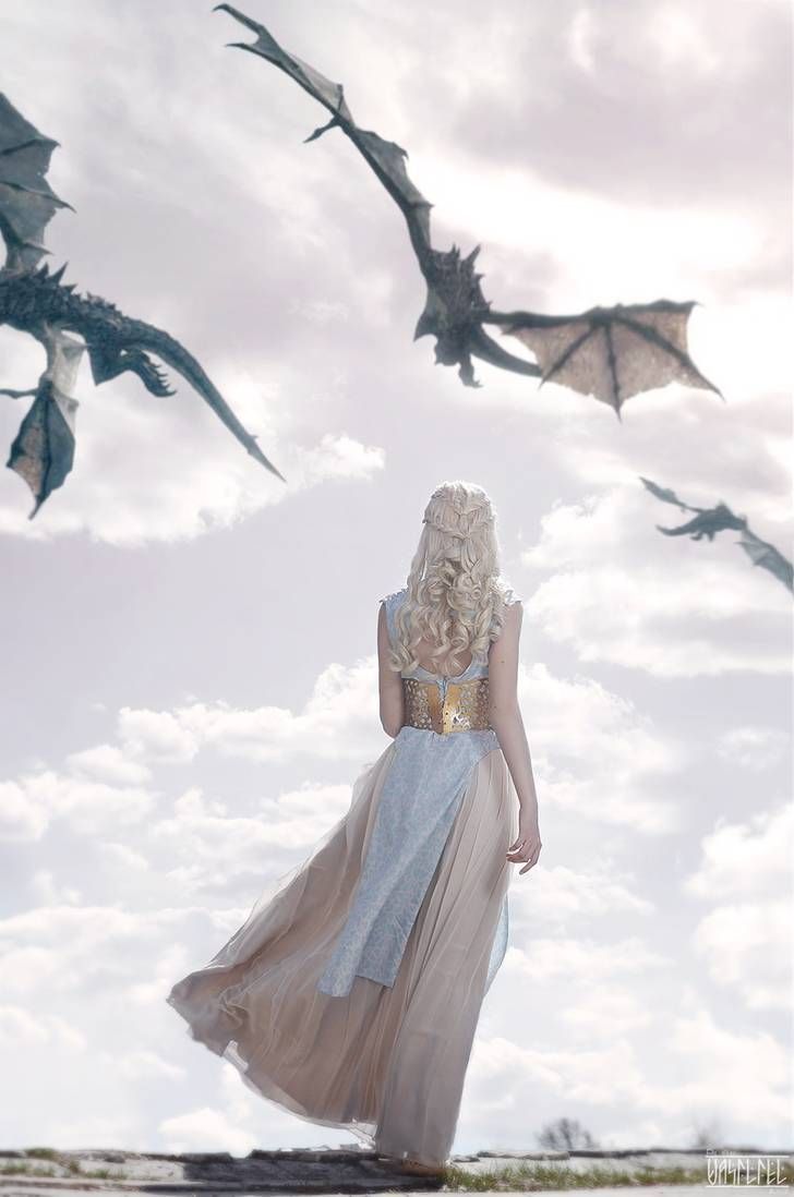 Daenerys Targaryen Game Of Thrones Flying Dragon Artwork Wallpapers