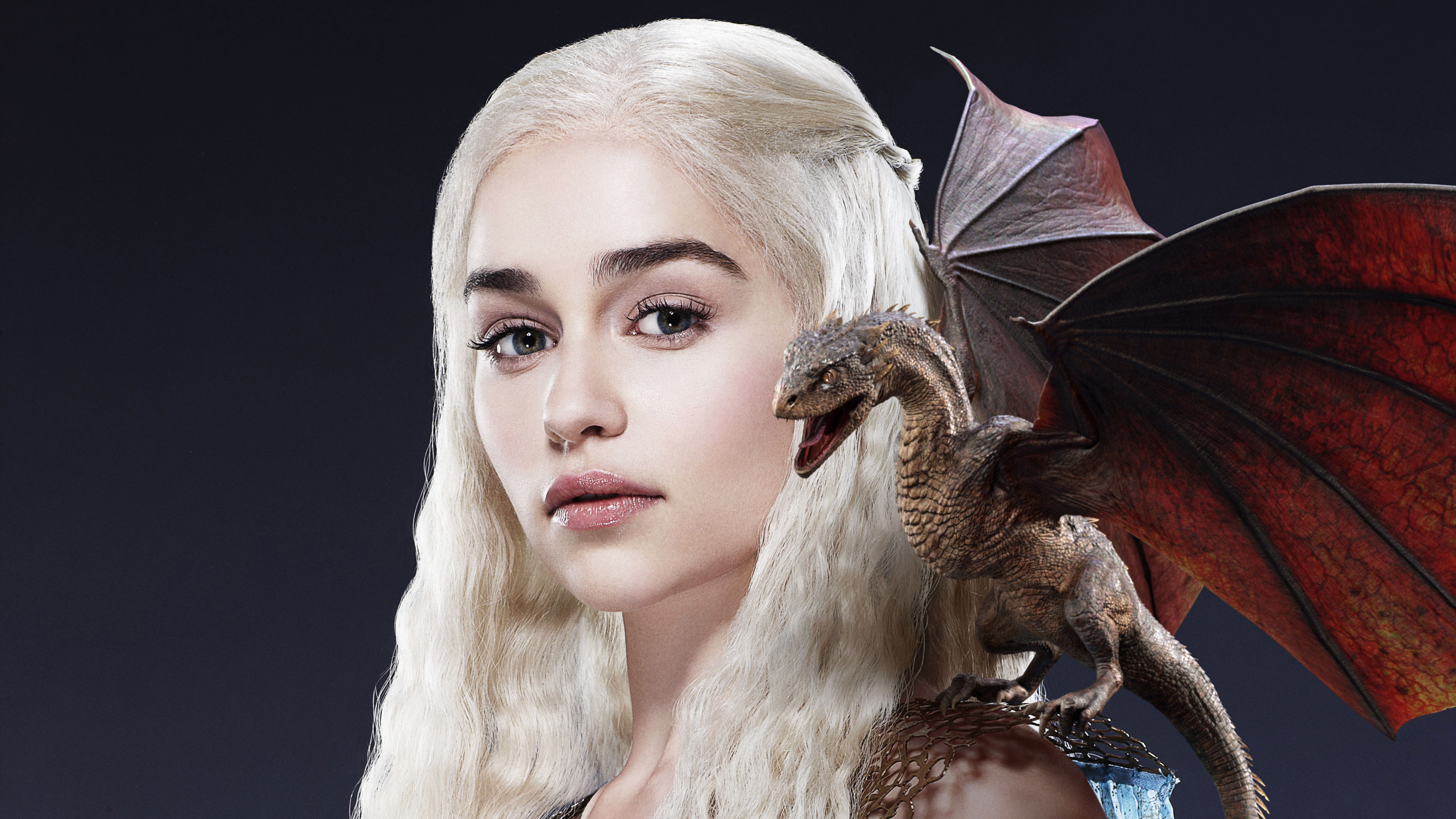 Daenerys Targaryen With Dragon Artwork Wallpapers