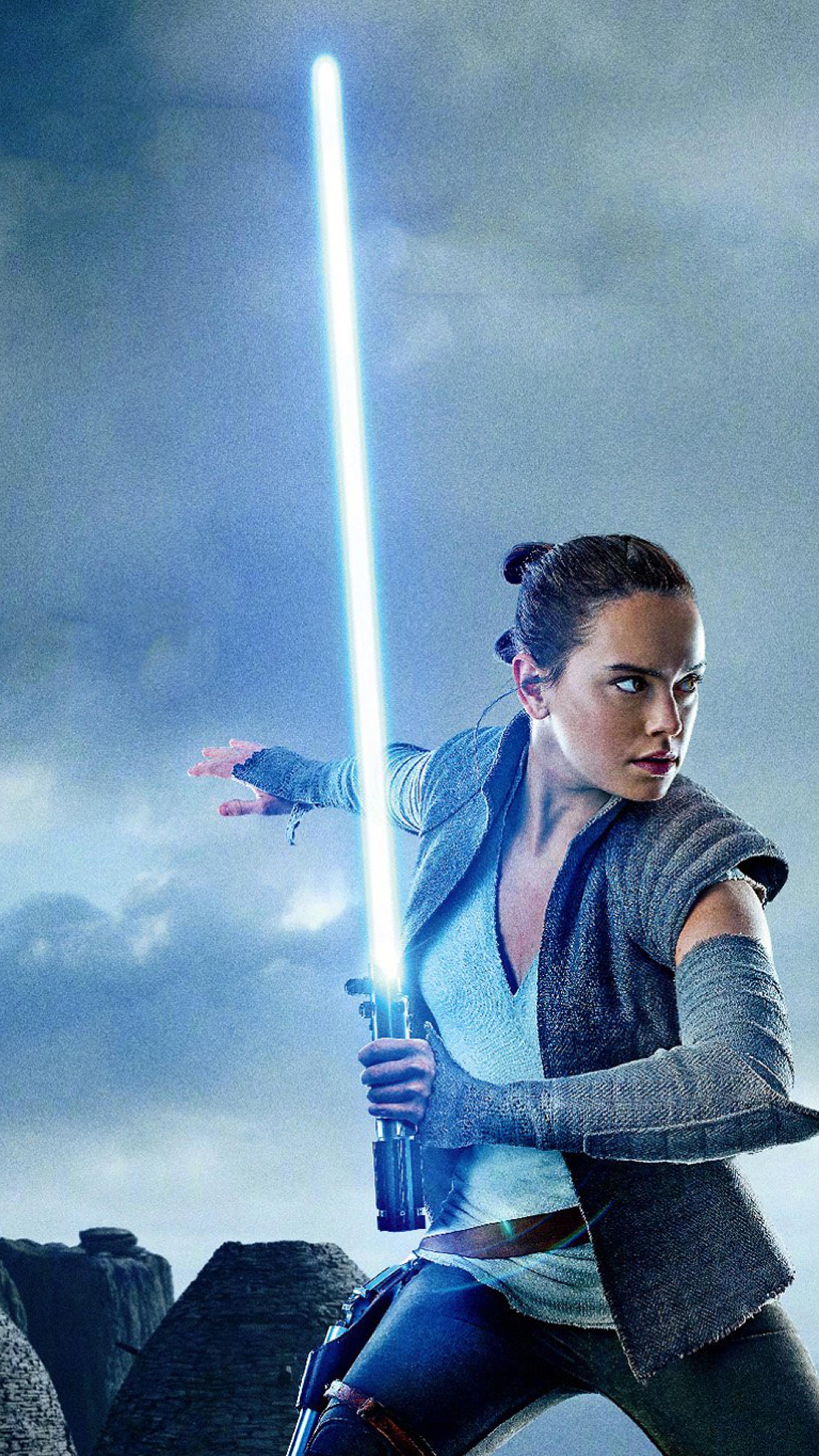Daisy Ridley As Rey Star Wars In The Last Jedi Wallpapers