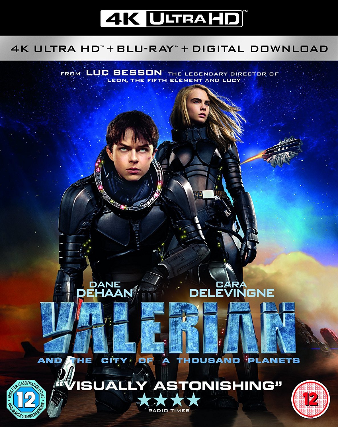 Dane Dehaan As Valerian In Valerian And The City Of A Thousand Planets Wallpapers