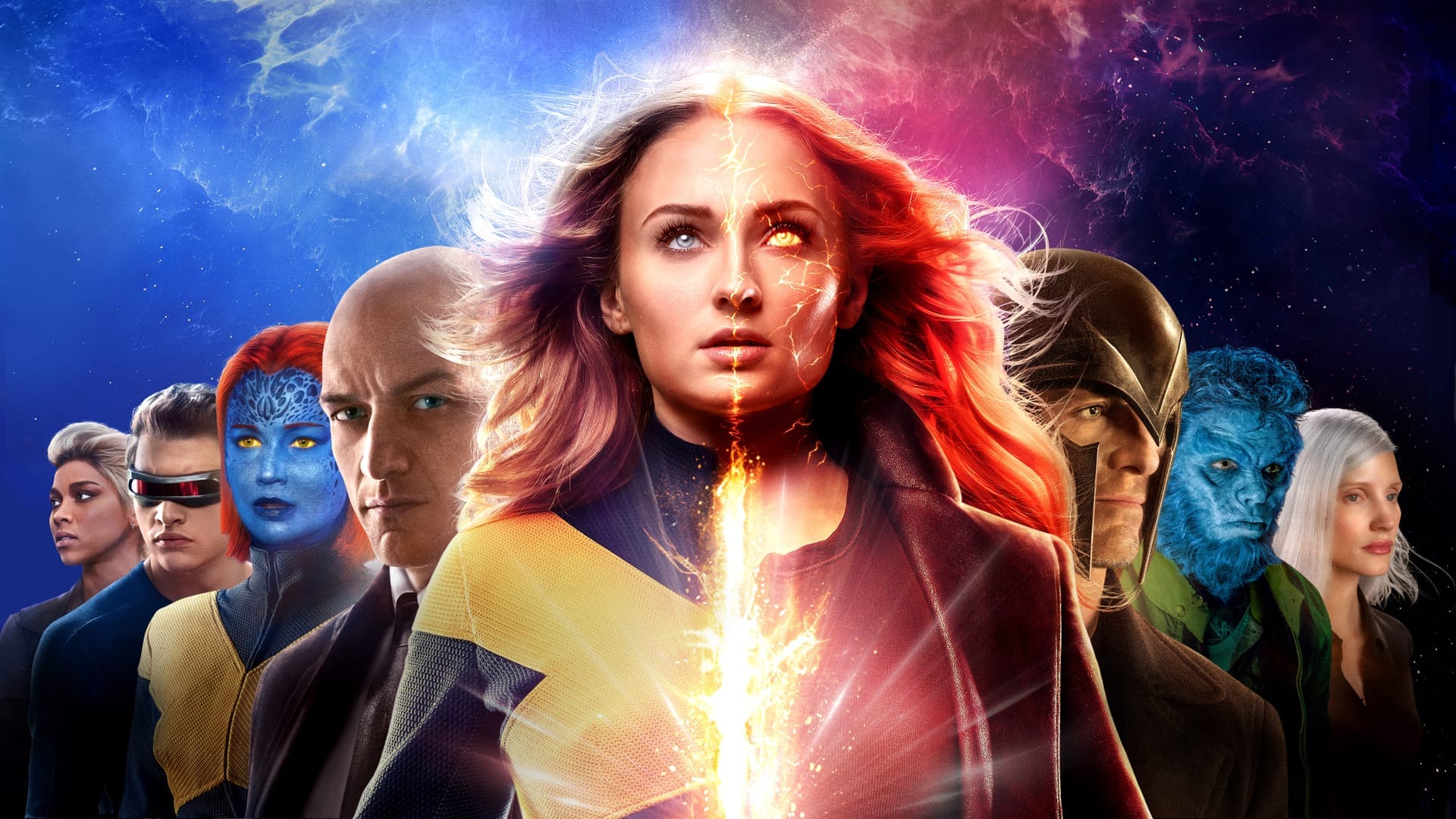 Dark Phoenix 2019 X-Men Textless Poster Wallpapers