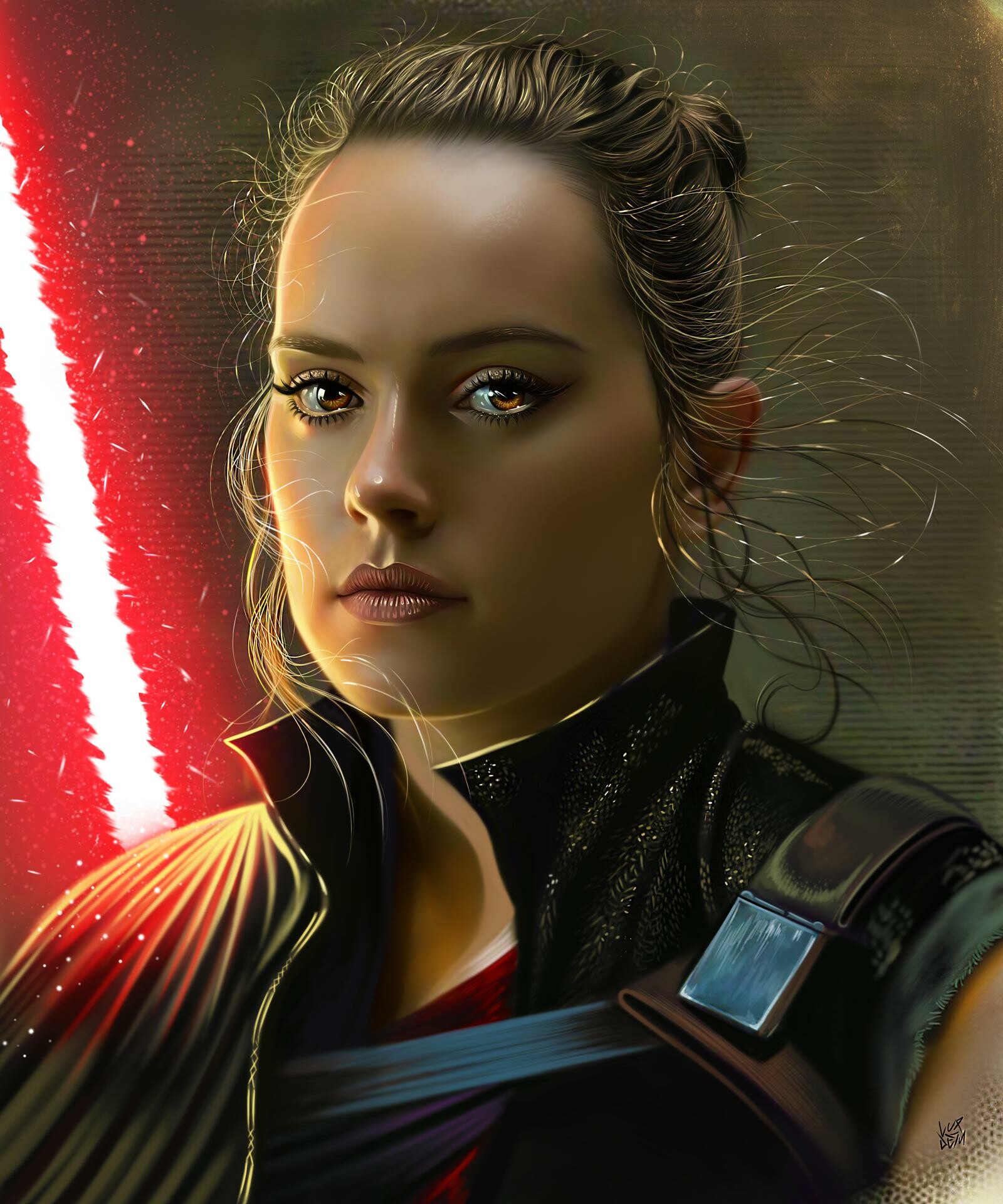 Dark Rey Star Wars Art Wallpapers