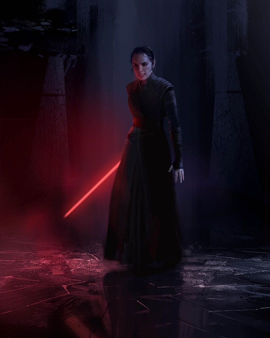 Dark Rey Star Wars Art Wallpapers