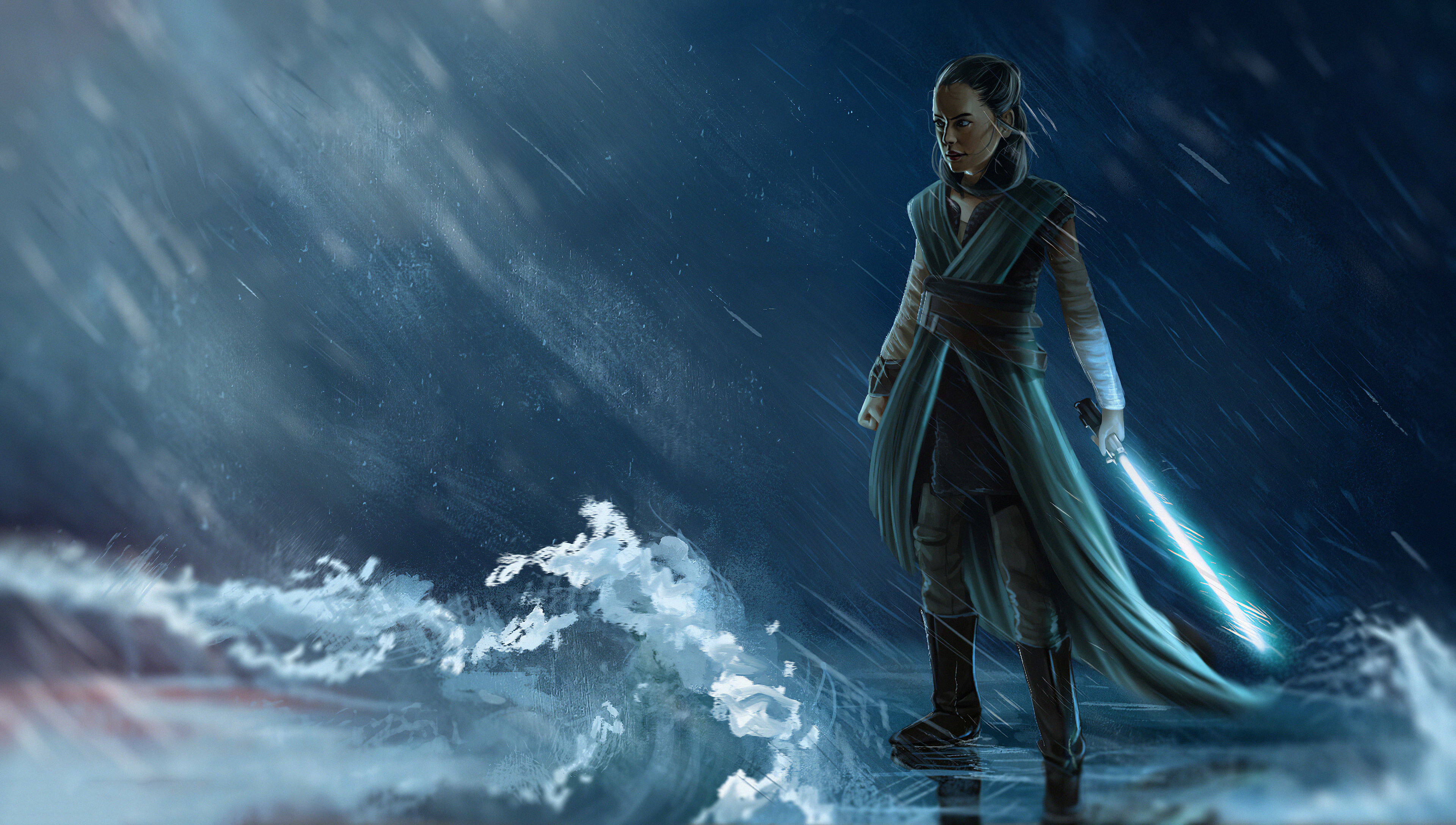 Dark Rey Star Wars Art Wallpapers